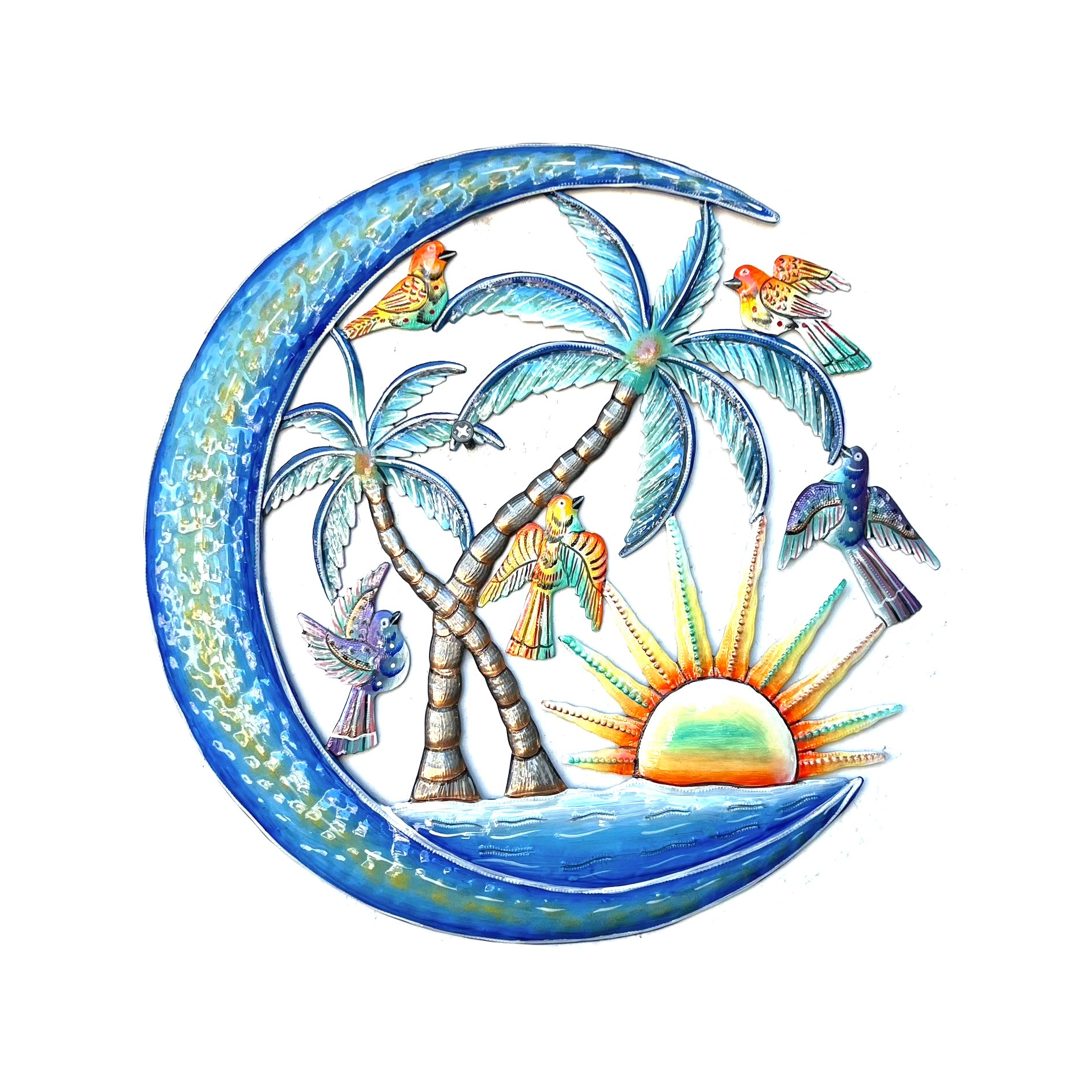 Grezil- The Moon With Two Coconut Tree