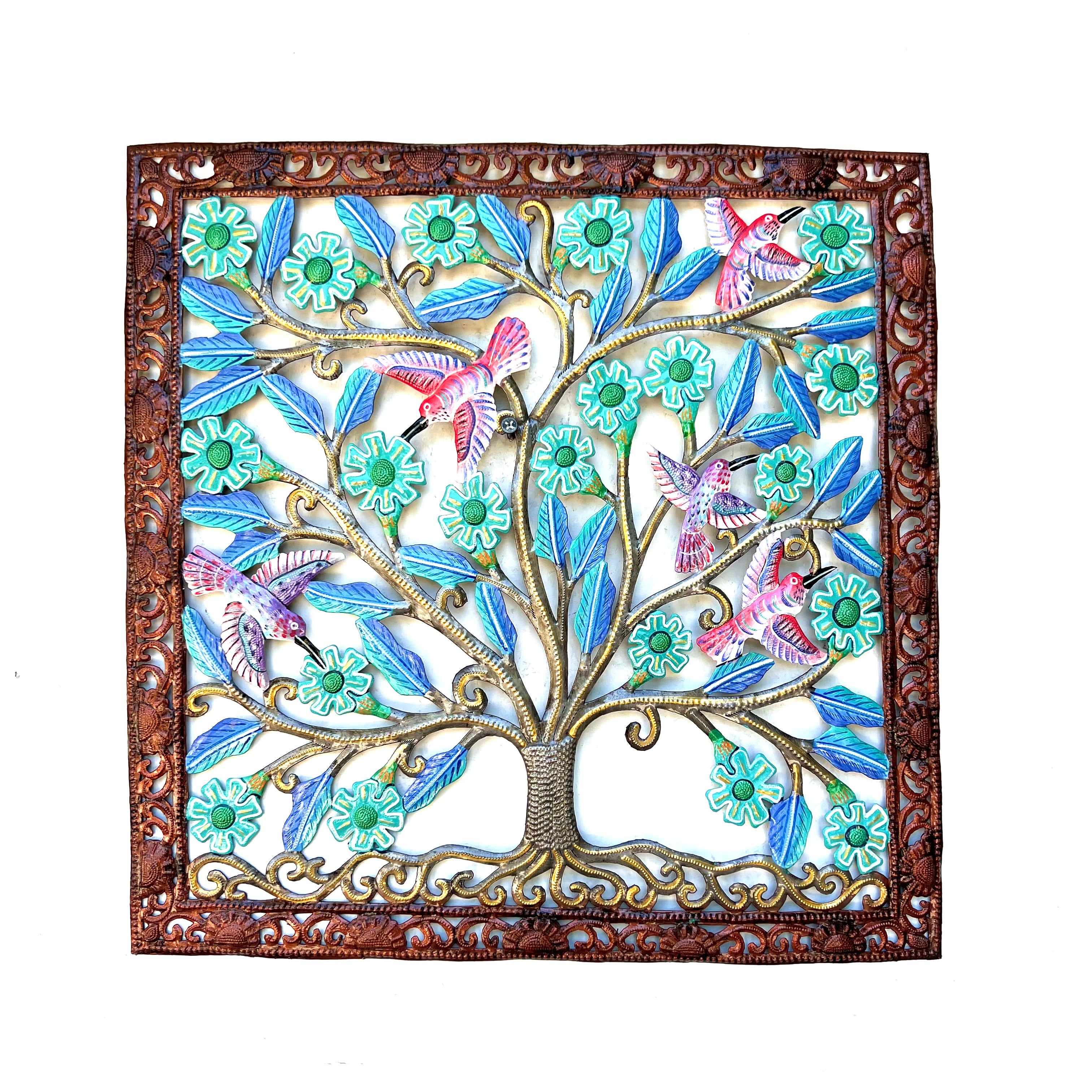 Nesmy- Square Bronze Tree #1