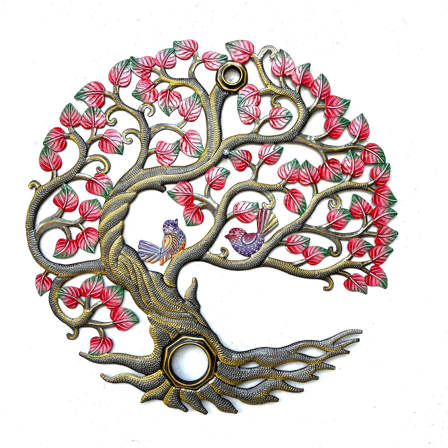 Antoine- Oil Top Drum Red Leaf Tree