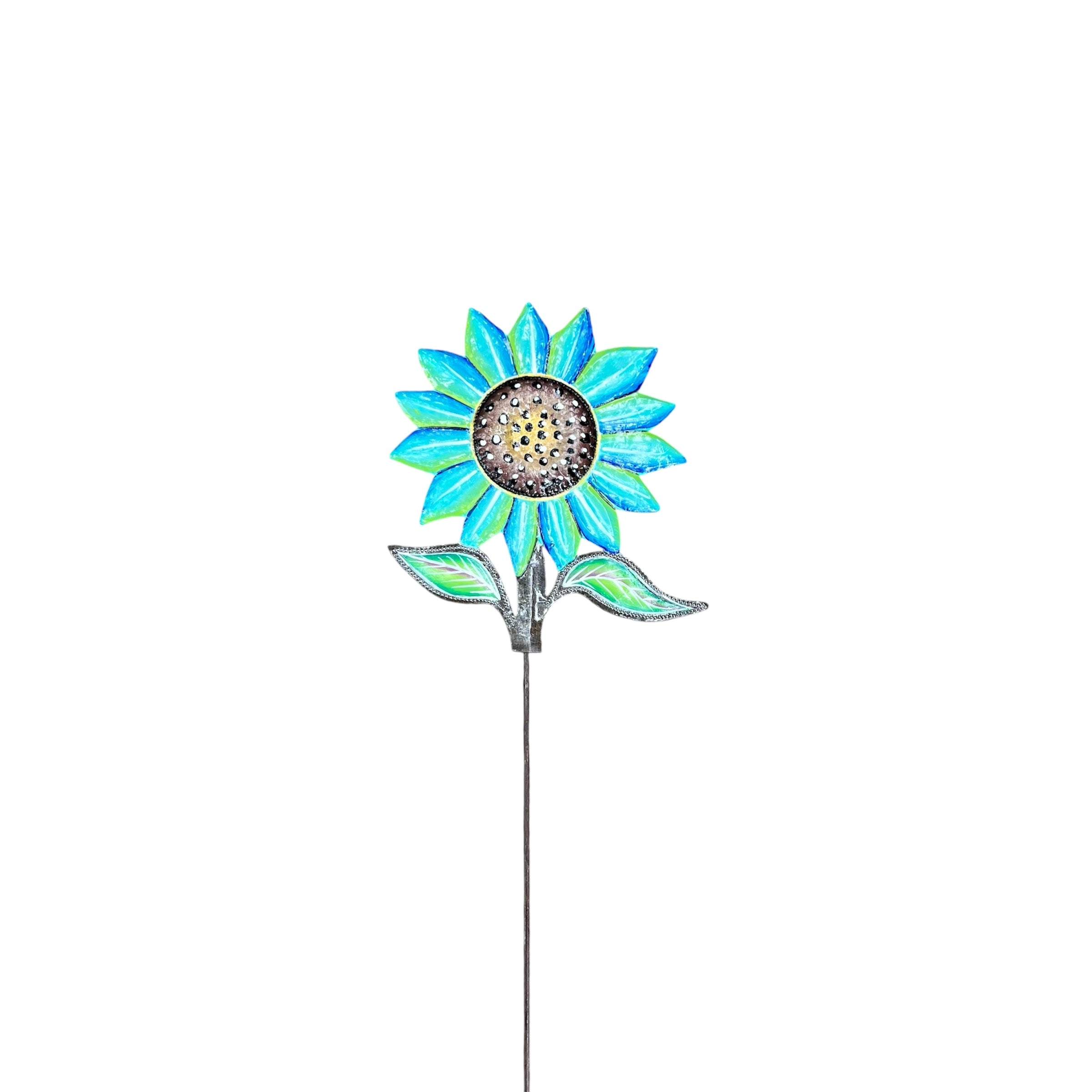 Dyvenson- Painted Sunflower Garden Stake