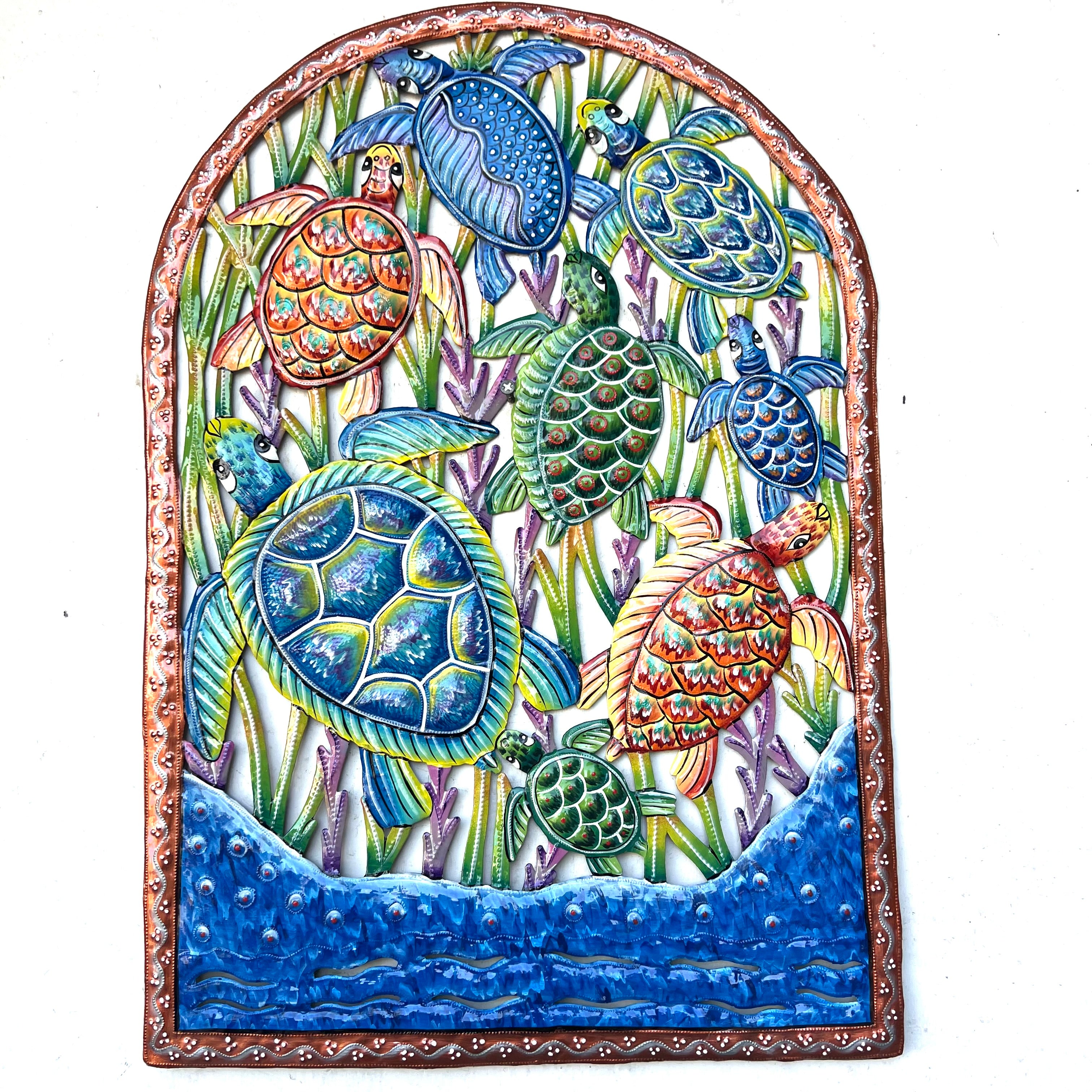 Colbert- Painted Arch Swimming Trutles