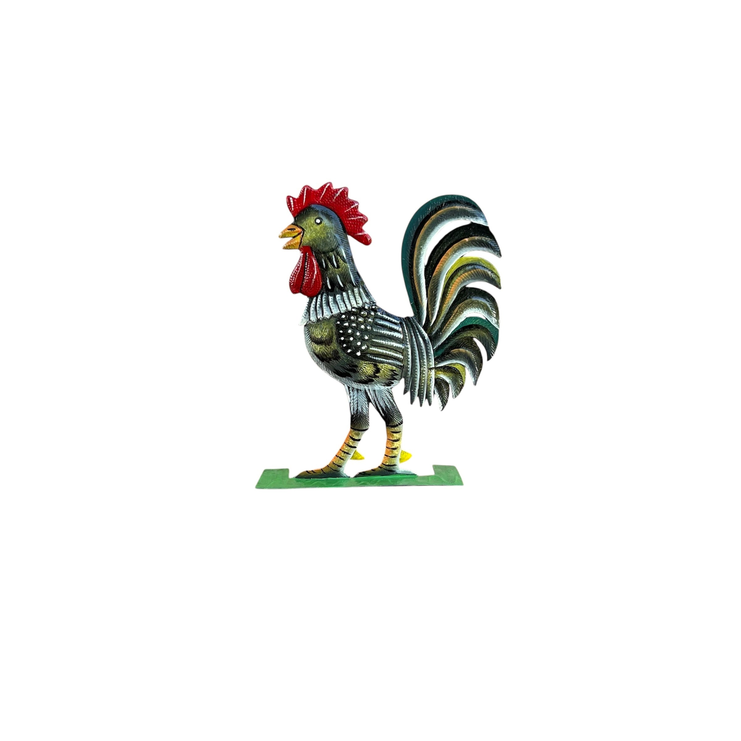 Jean Marie- Standing Painted Rooster #3