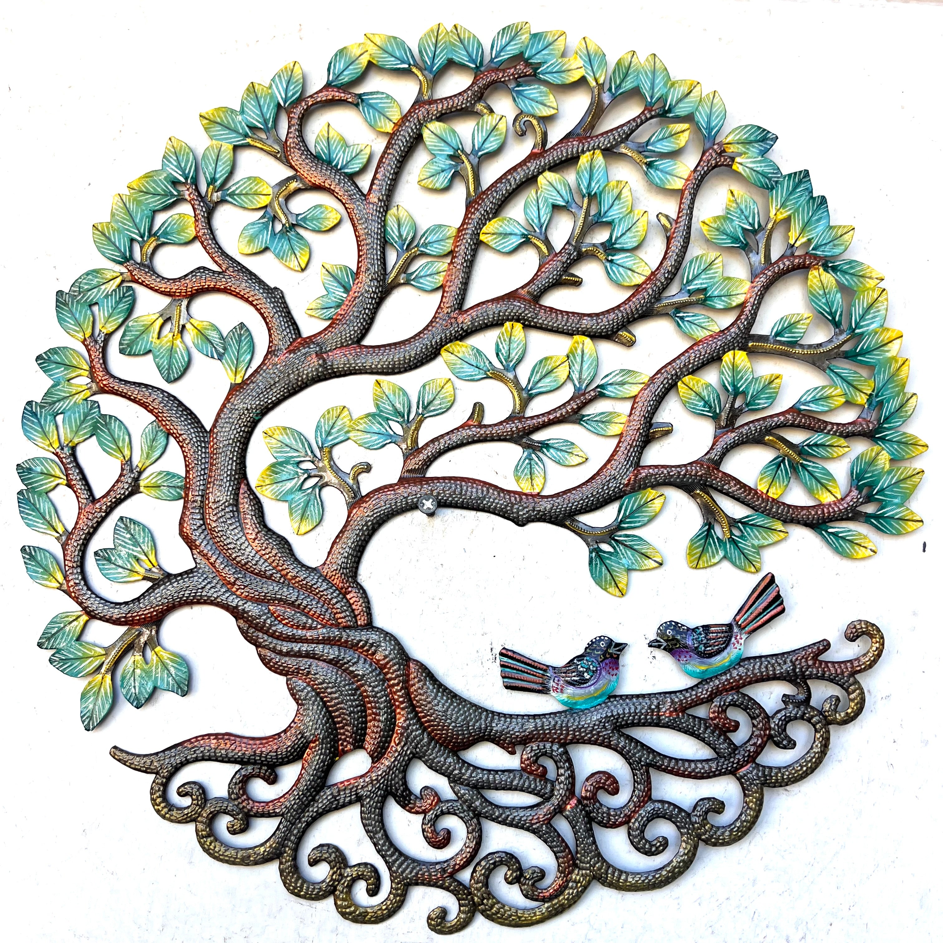 Antoine- Jumbo Falling Green Leaf Tree