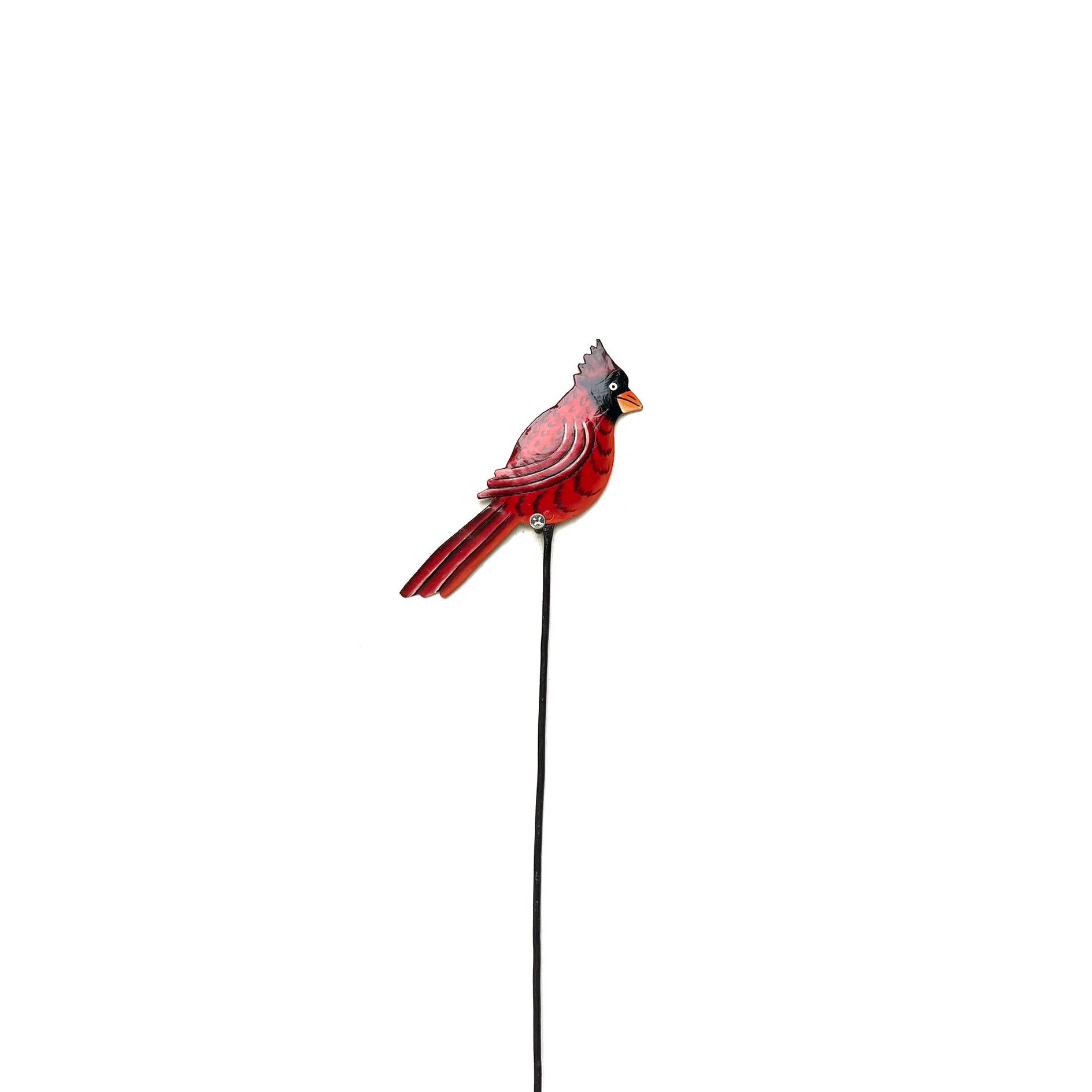 Red cardinal solar garden stake hotsell