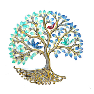 Branchdor- Turquoise & Bleu Tree