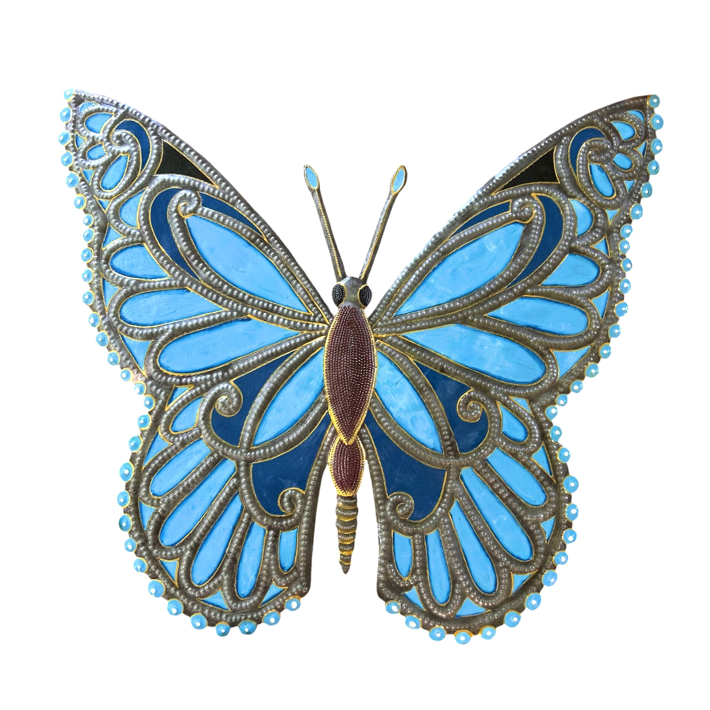 Orilien-Large Bleu Butterfly
