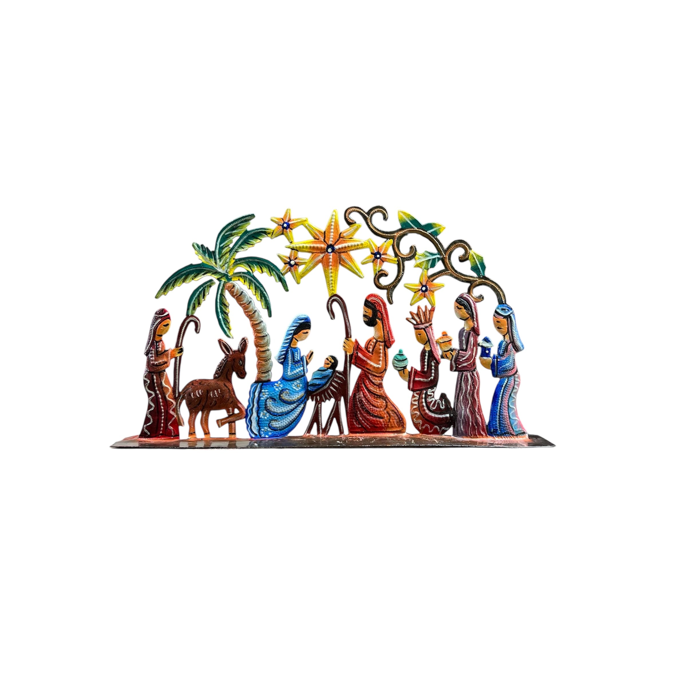 Agousto- Painted Nativity