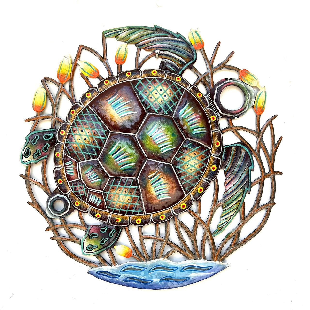 Edouard- Oil Top Drum Turtle