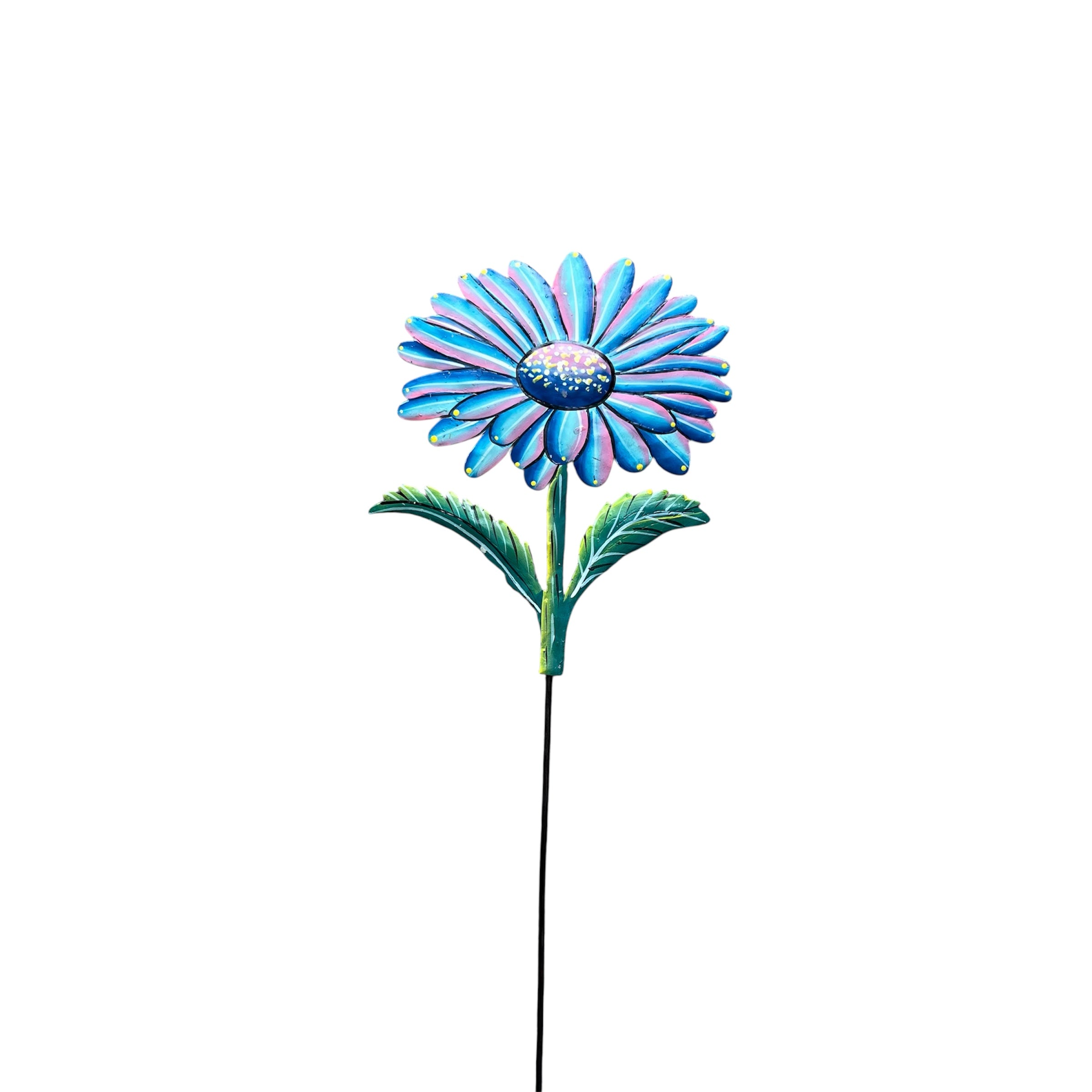 Blue Daisy Garden Stake #2