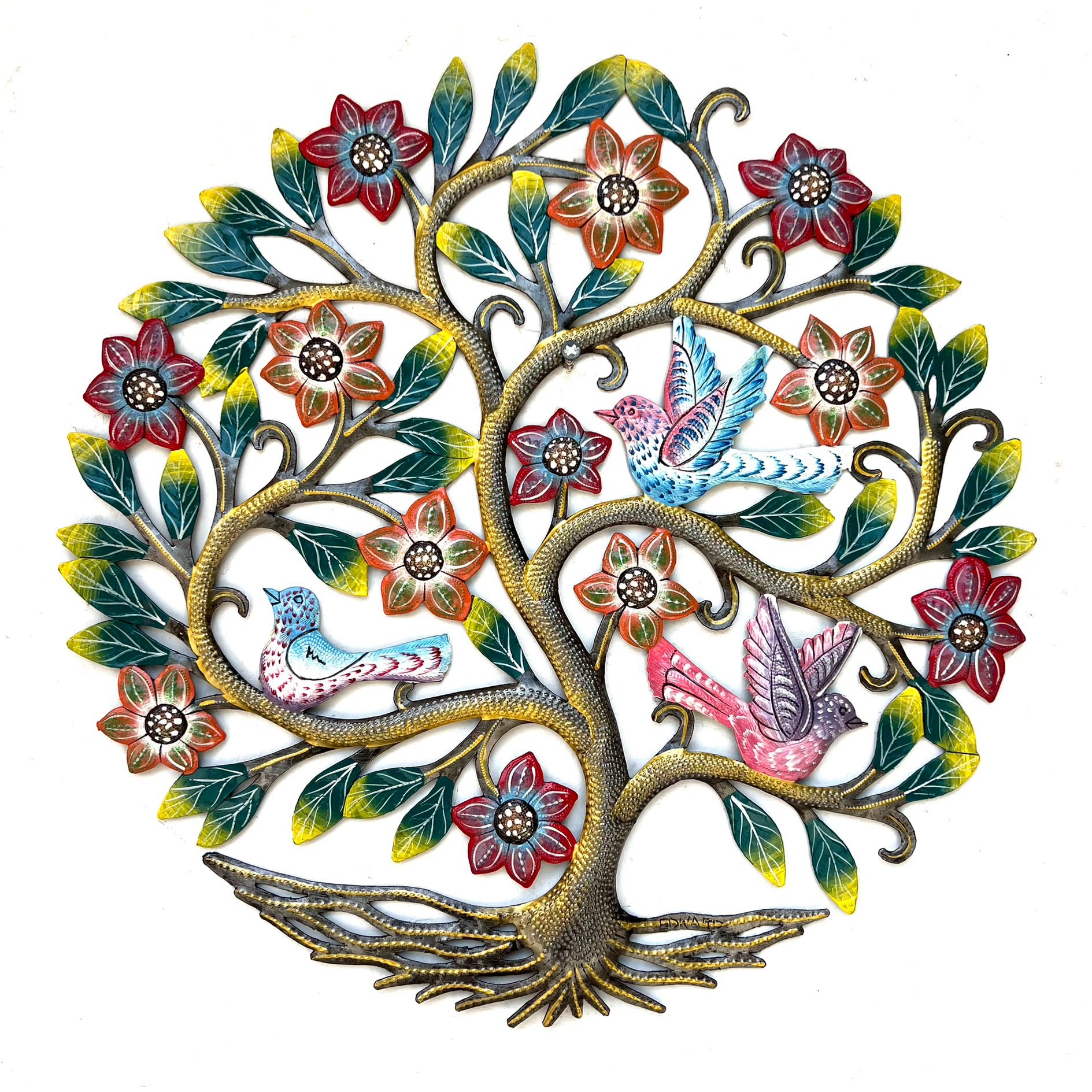 Dieudonne Edwa- Flower Leaf Tree Birds