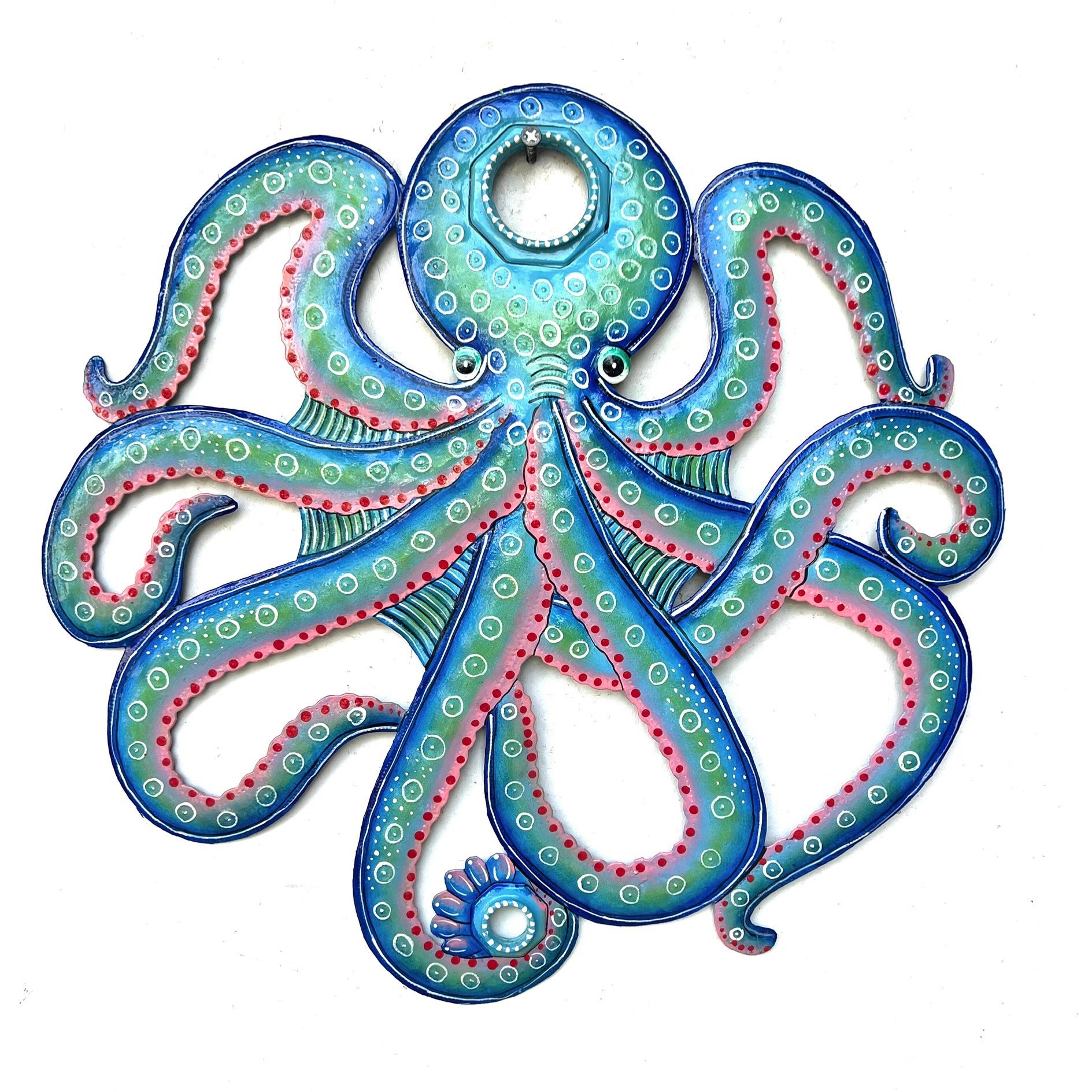 Oil Top Drum Blue Octopus- Antoine