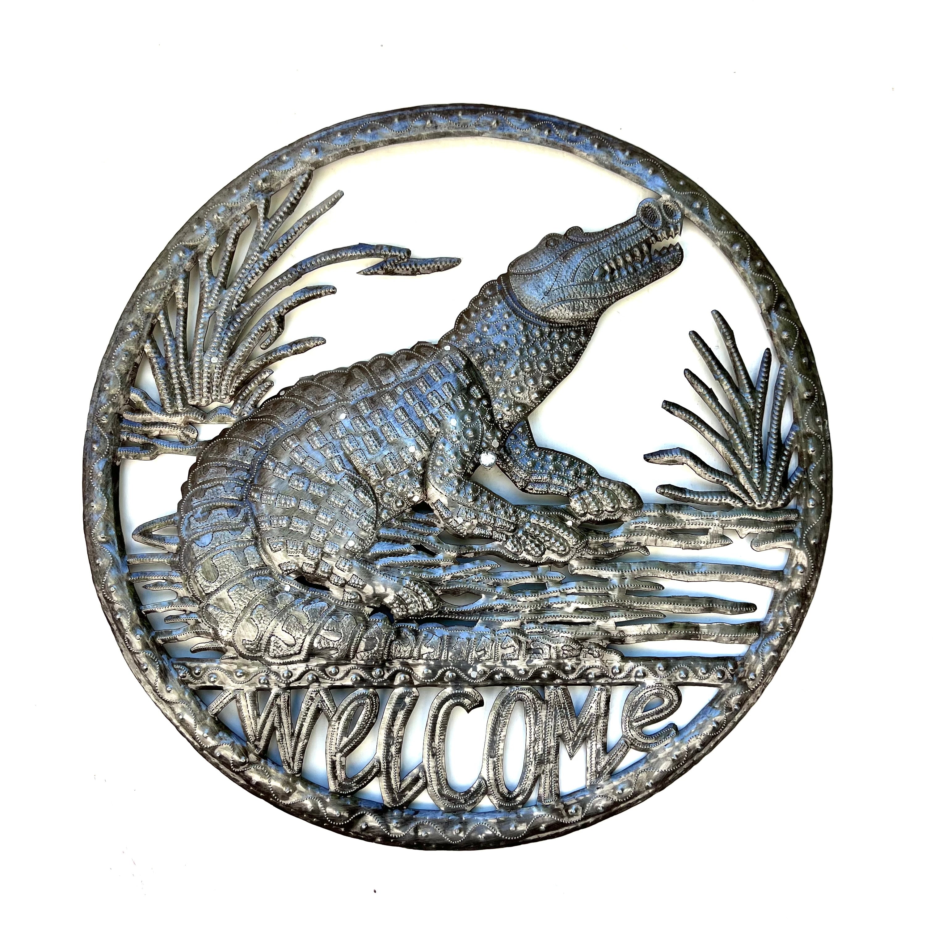 Welcome Round Alligator