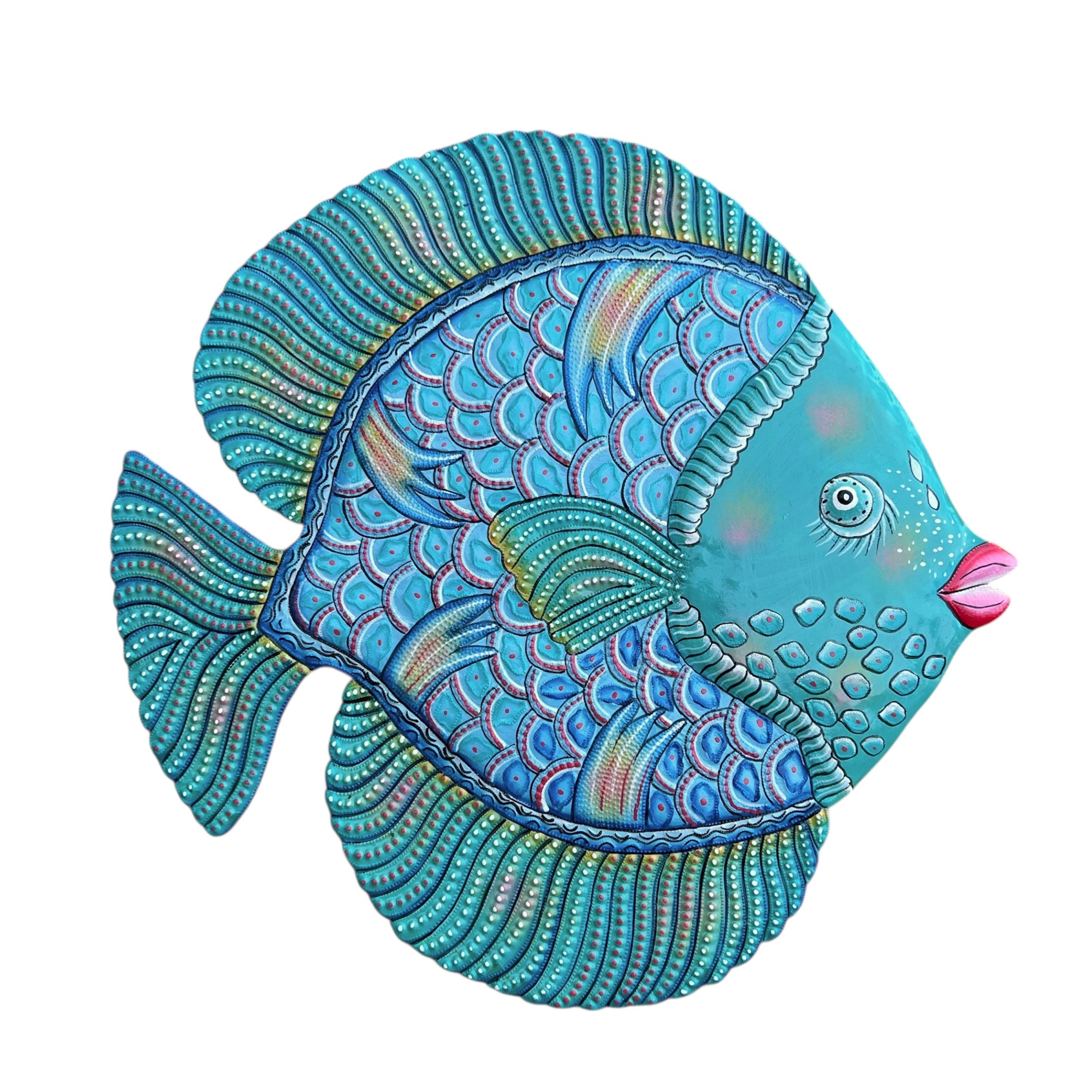 Turquoise & Bleu Fish