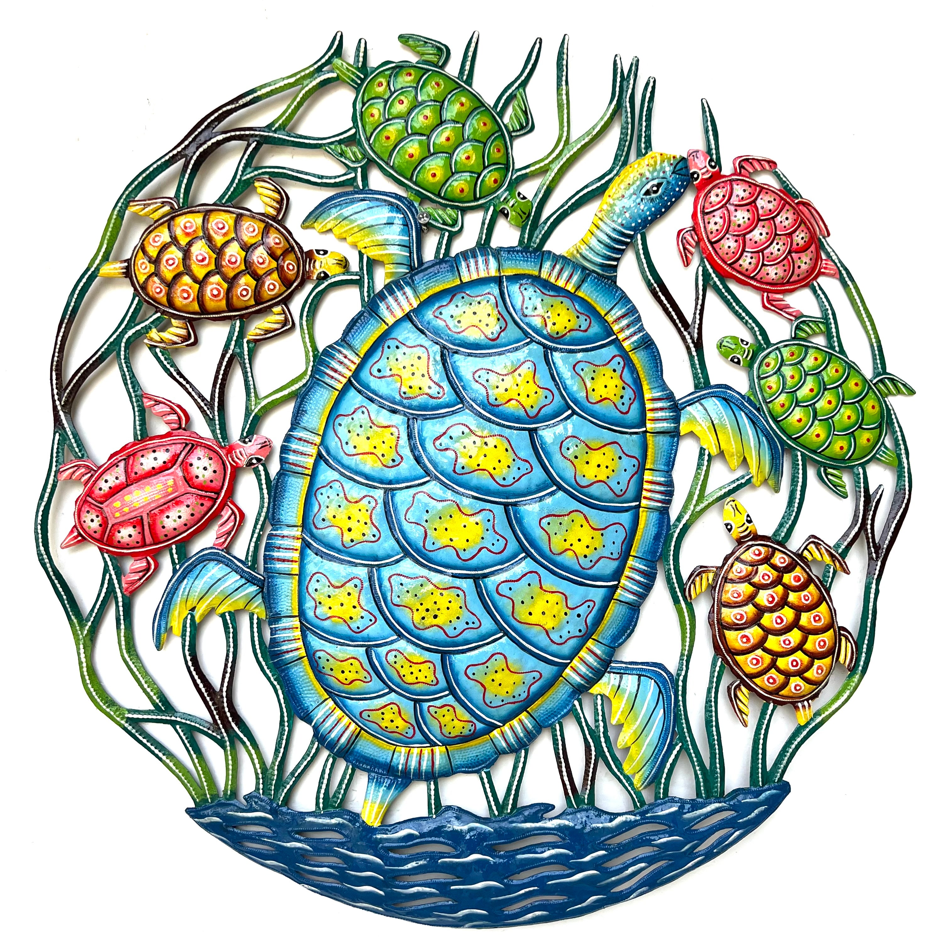 Jumbo Mother Turtle & Kids