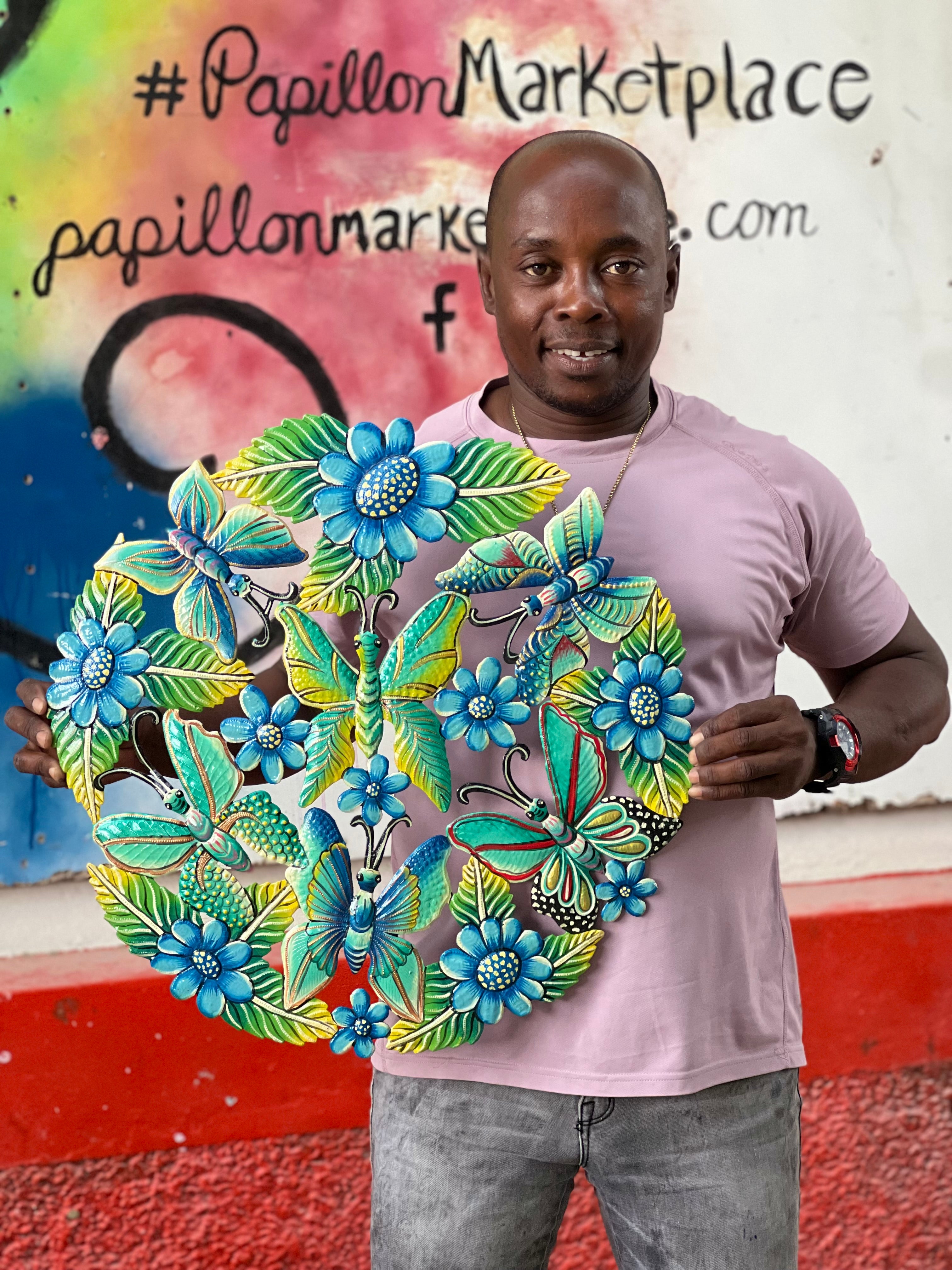 Colbert- Painting Butterfly & Flowers