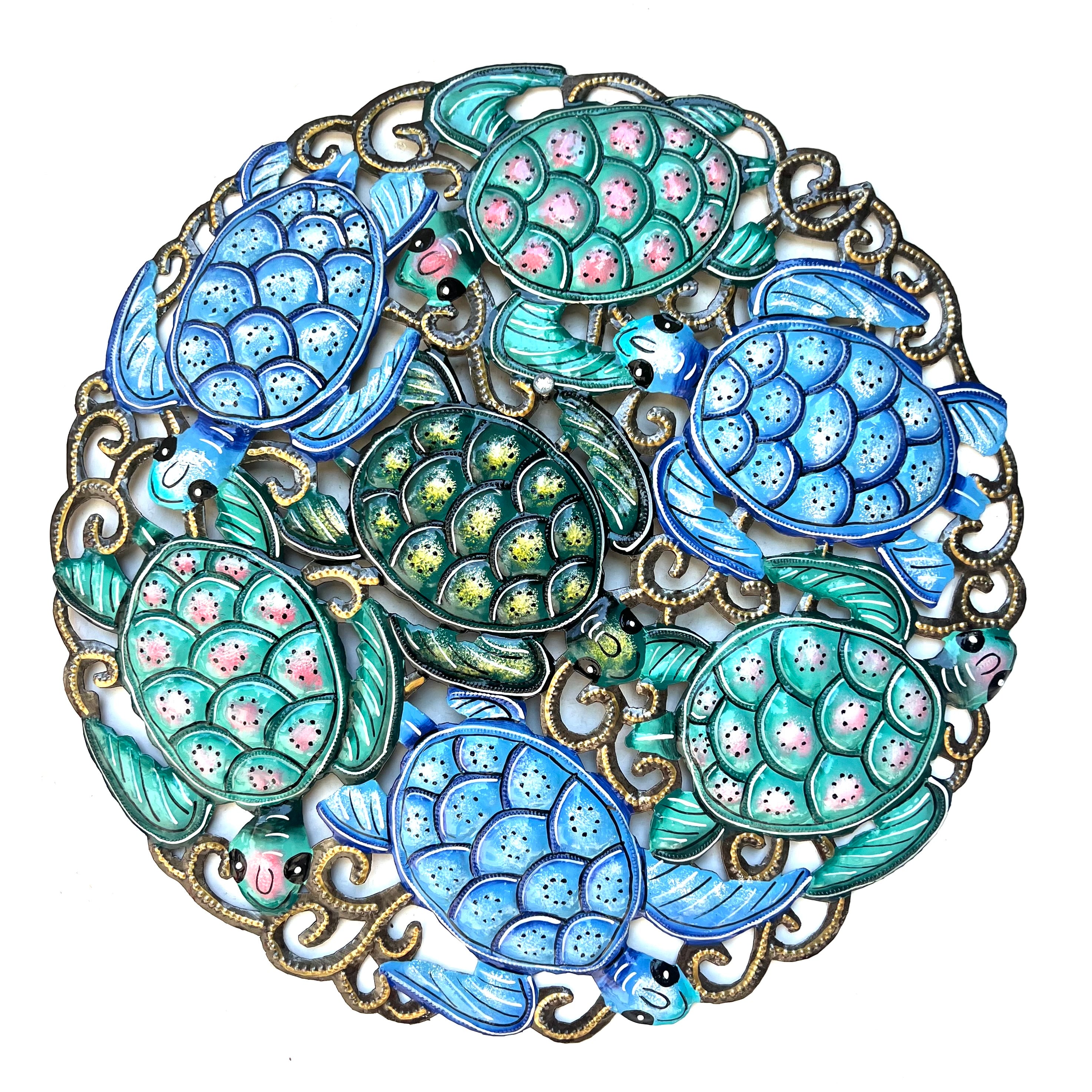 Derat- Circle Painted Turtles