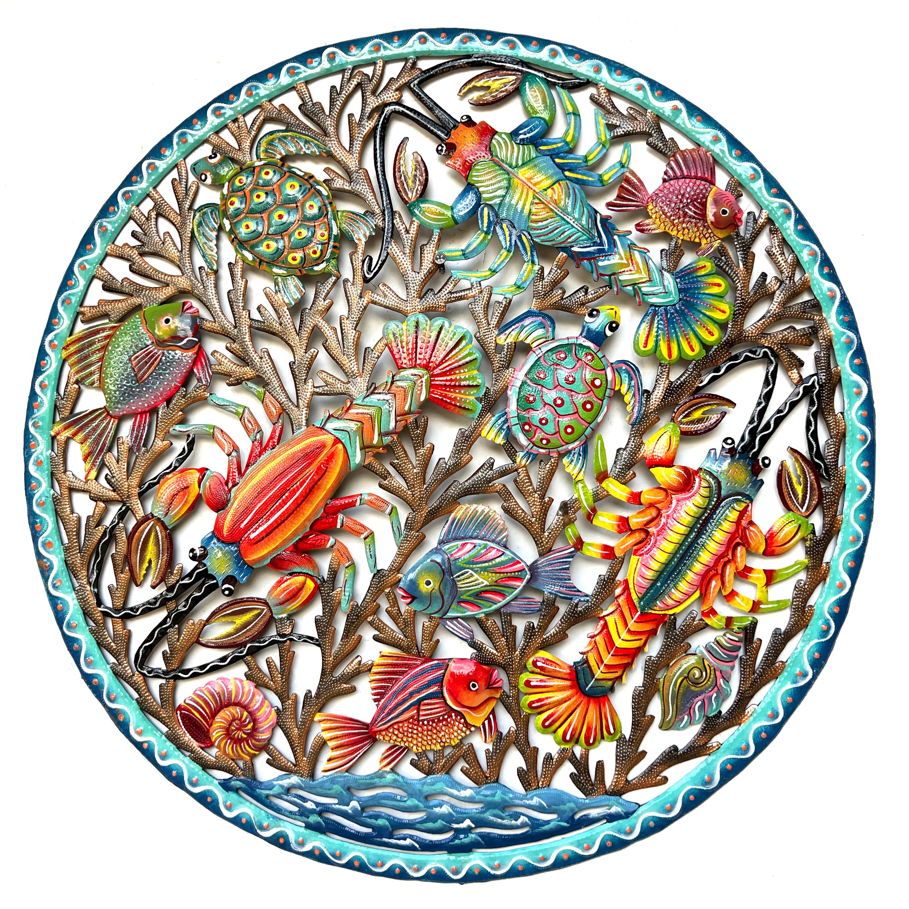 Derat- Jumbo Painted Lobster & Fish