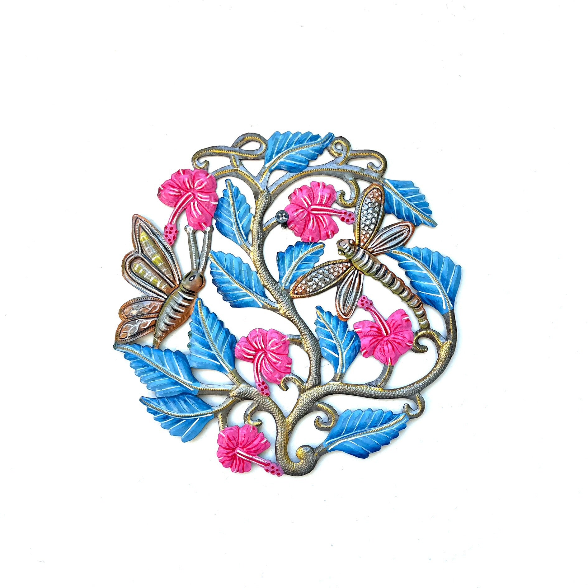 Color Flower & Butterfly #1