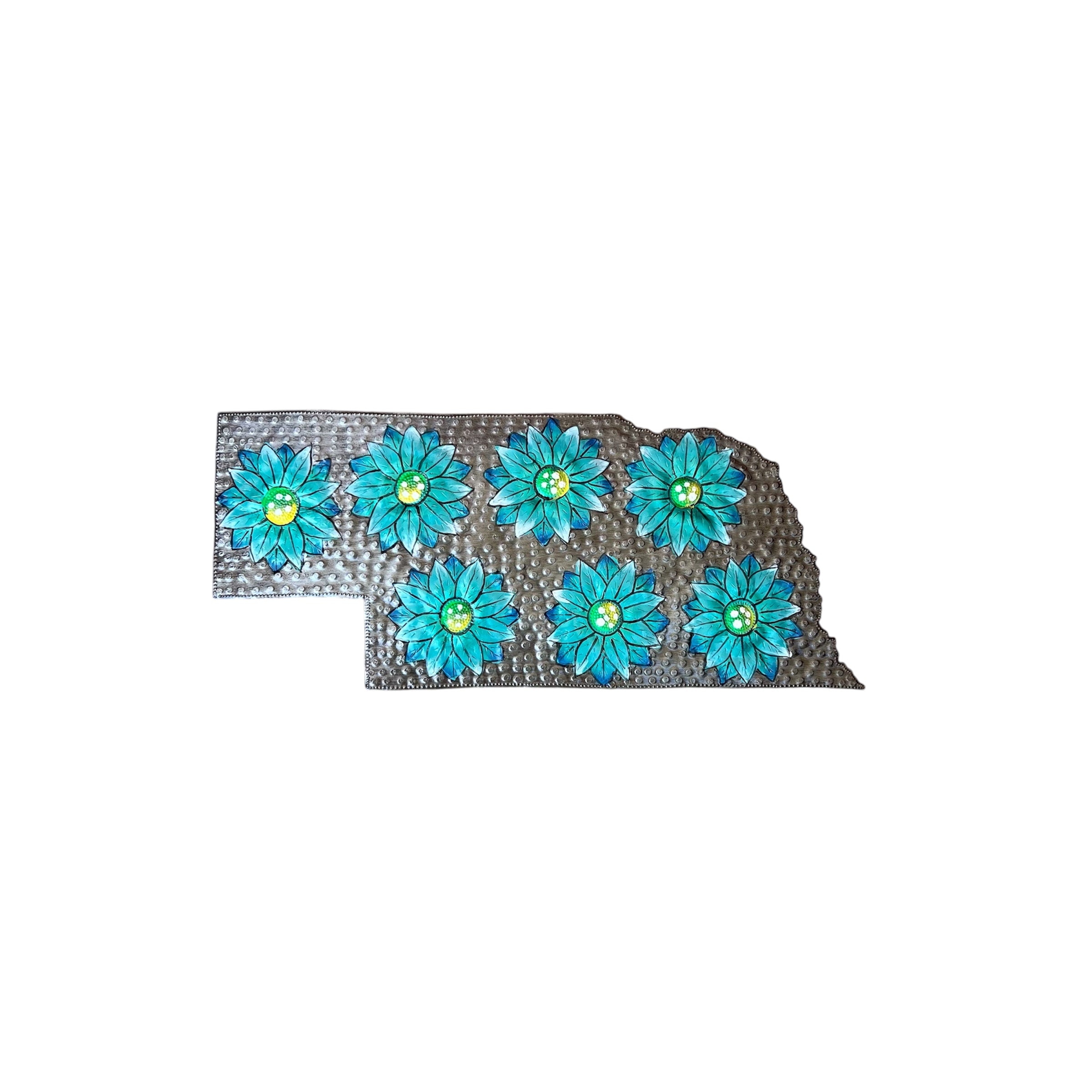 Nebraska- State of America Painted