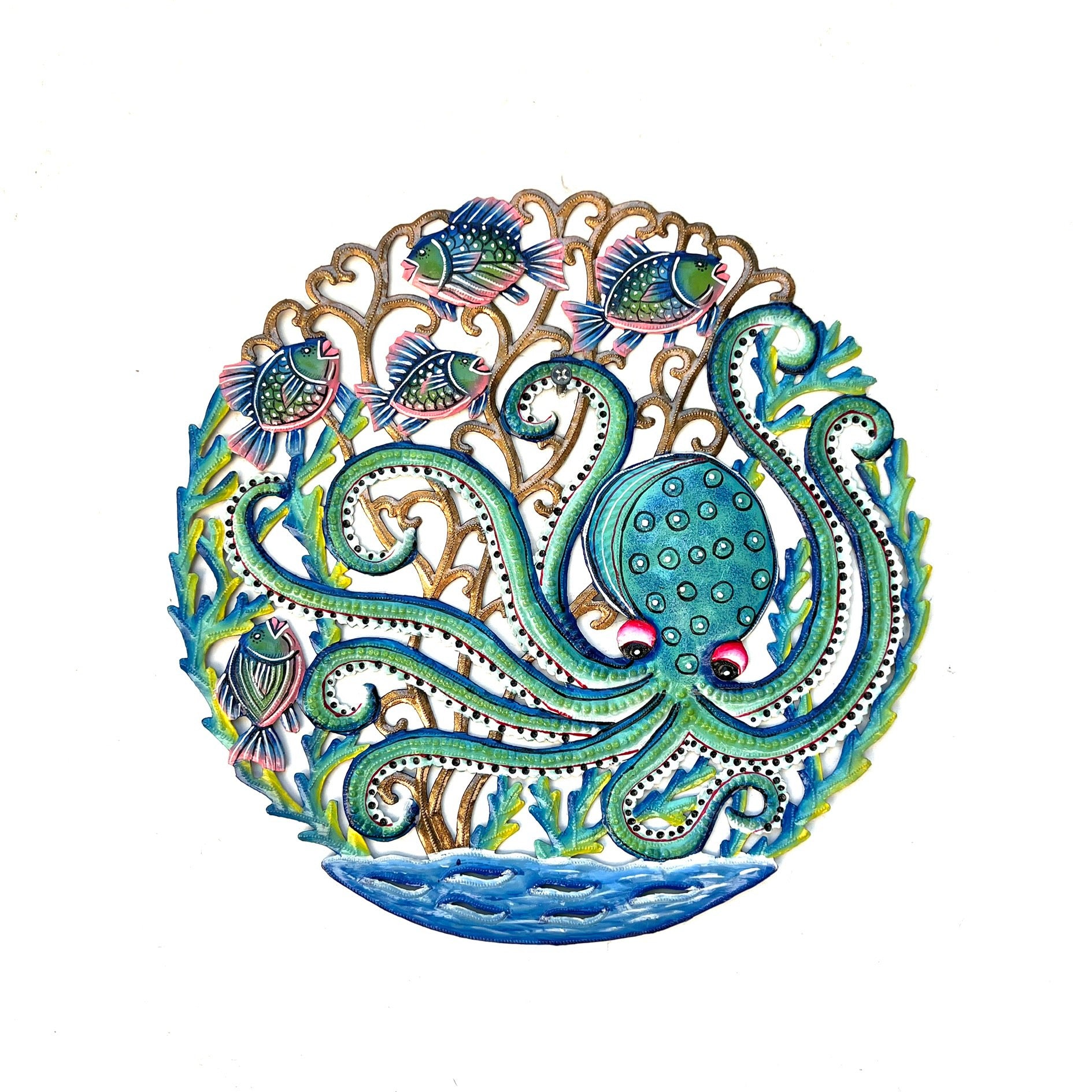 Lucson- Small Swimming Octopus & Fish