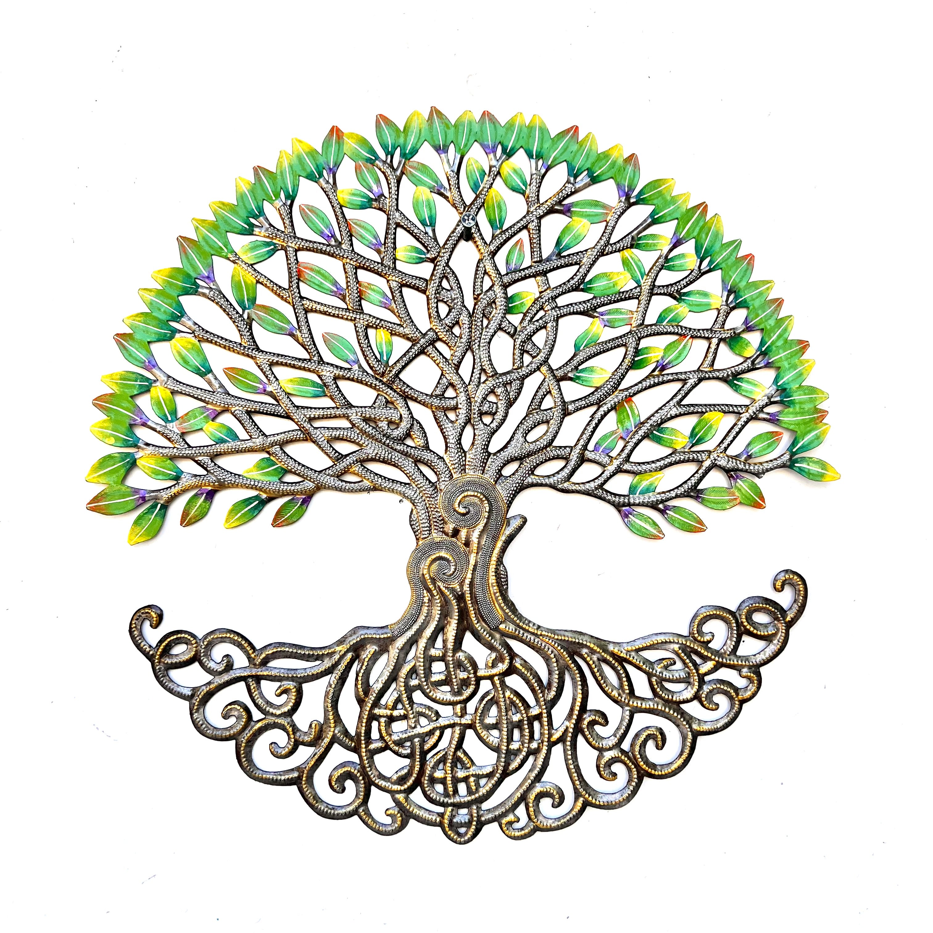 Derat- Whimsical Green Tree