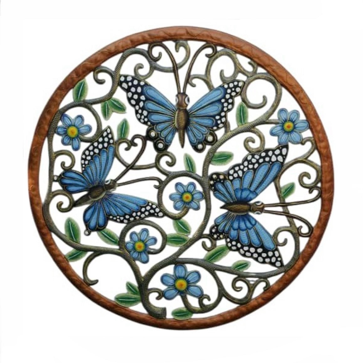 Orilien- Circle Bronze Butterflies