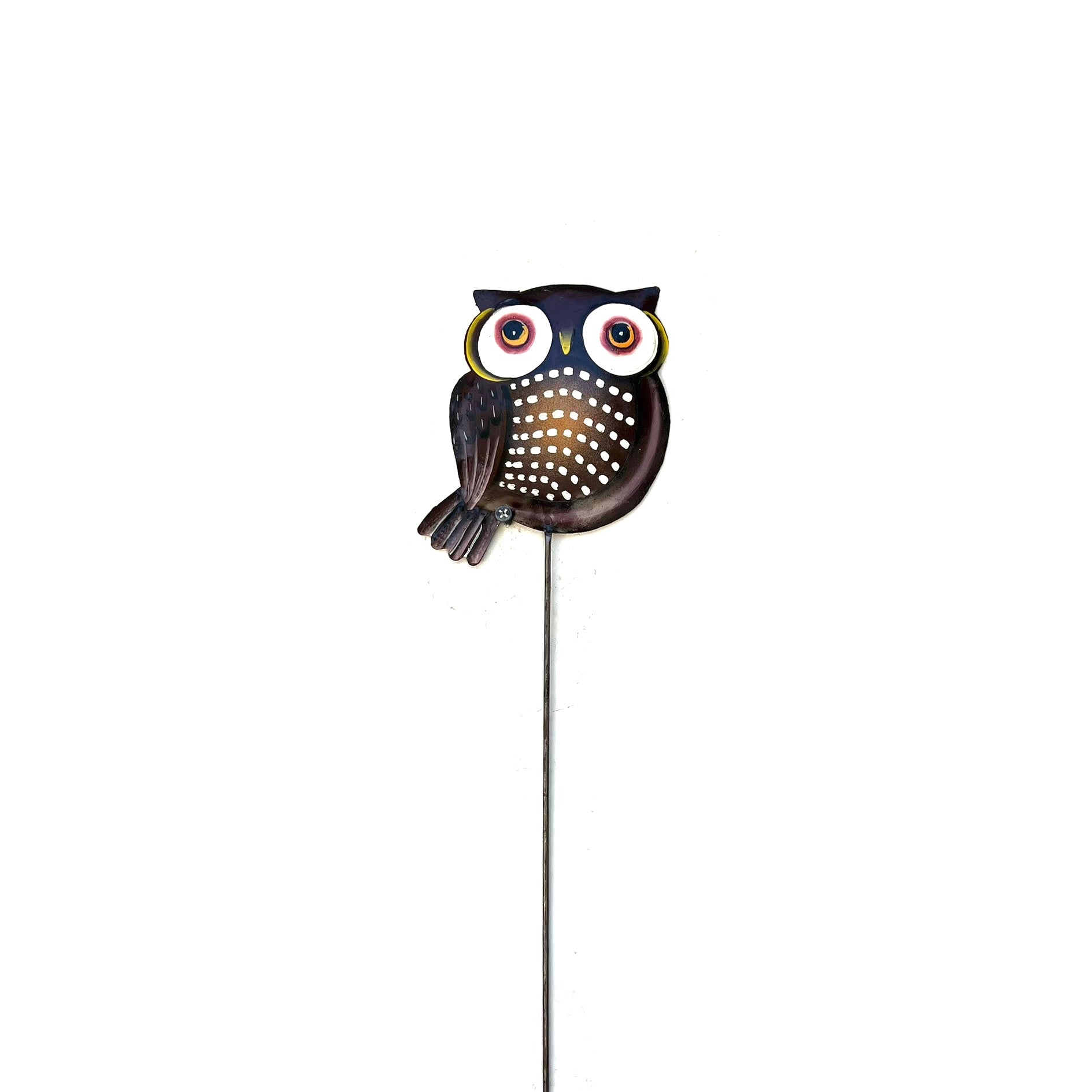 Roodlet Owl Garden Stake