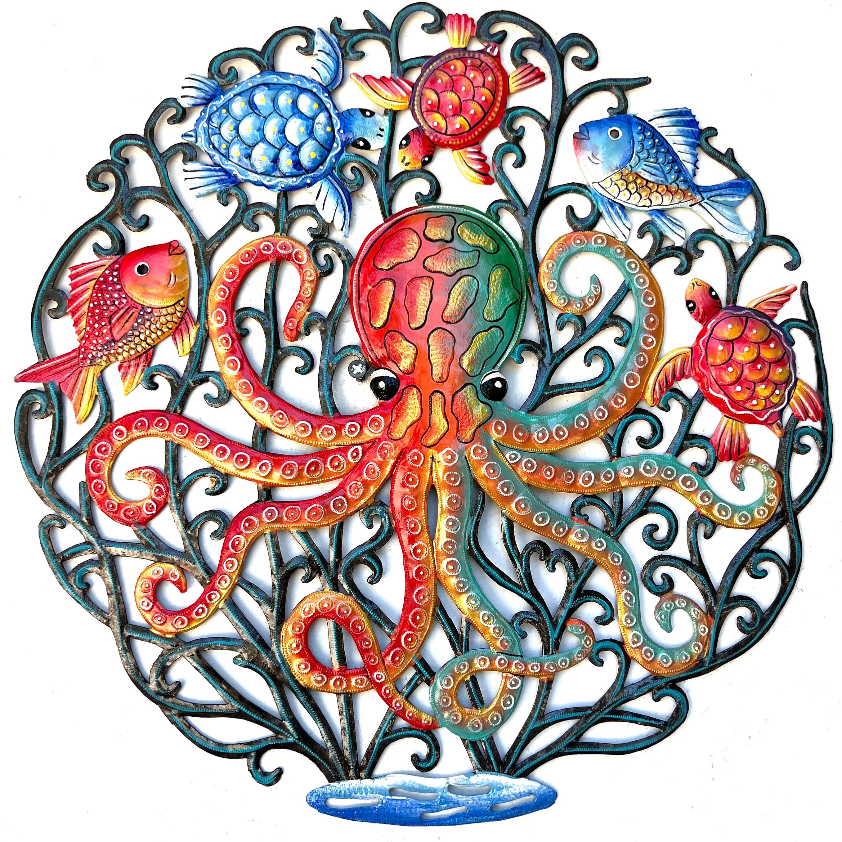 Jeff- Jumbo Painted Sea Octopus