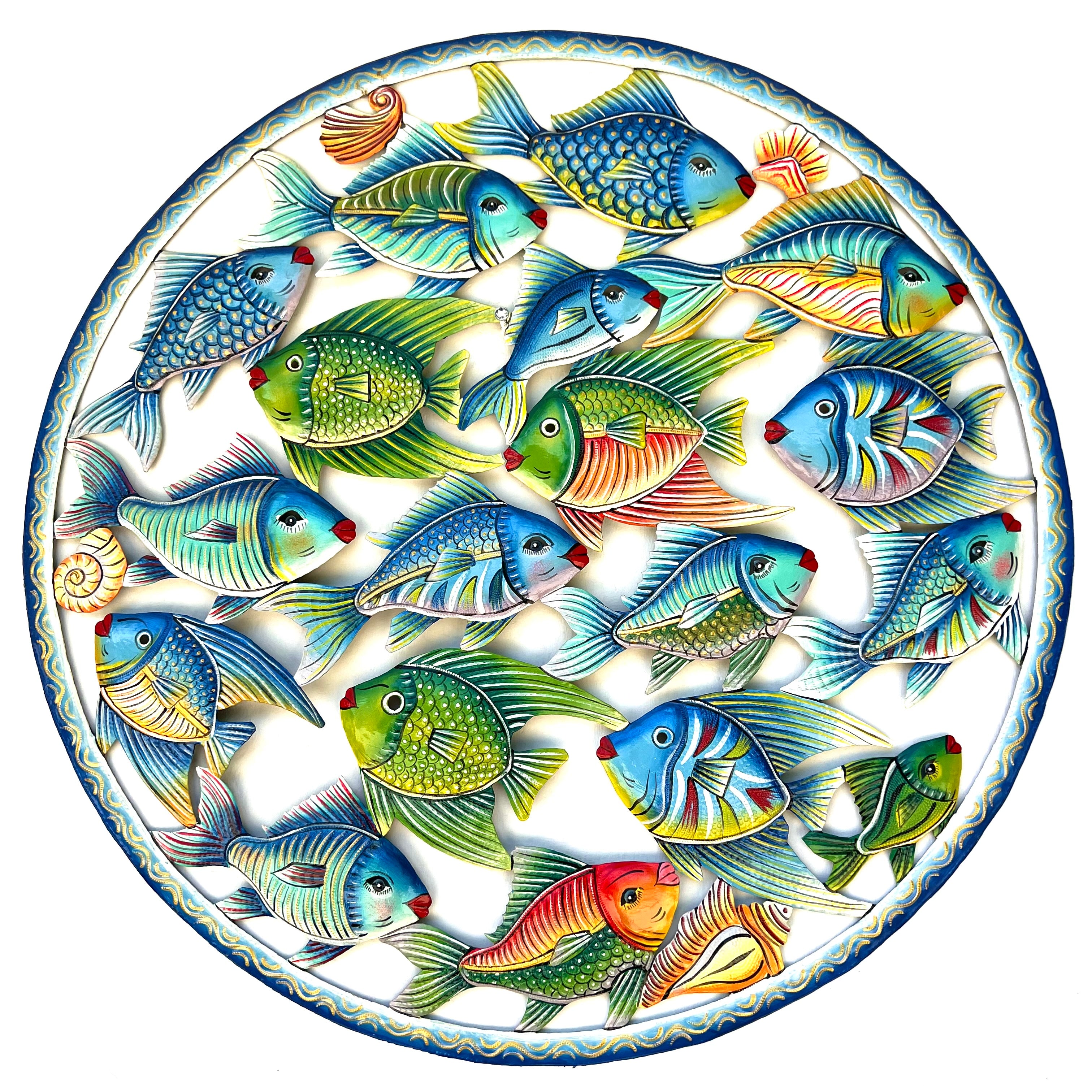 Colbert - Jumbo Round Swimming Fish