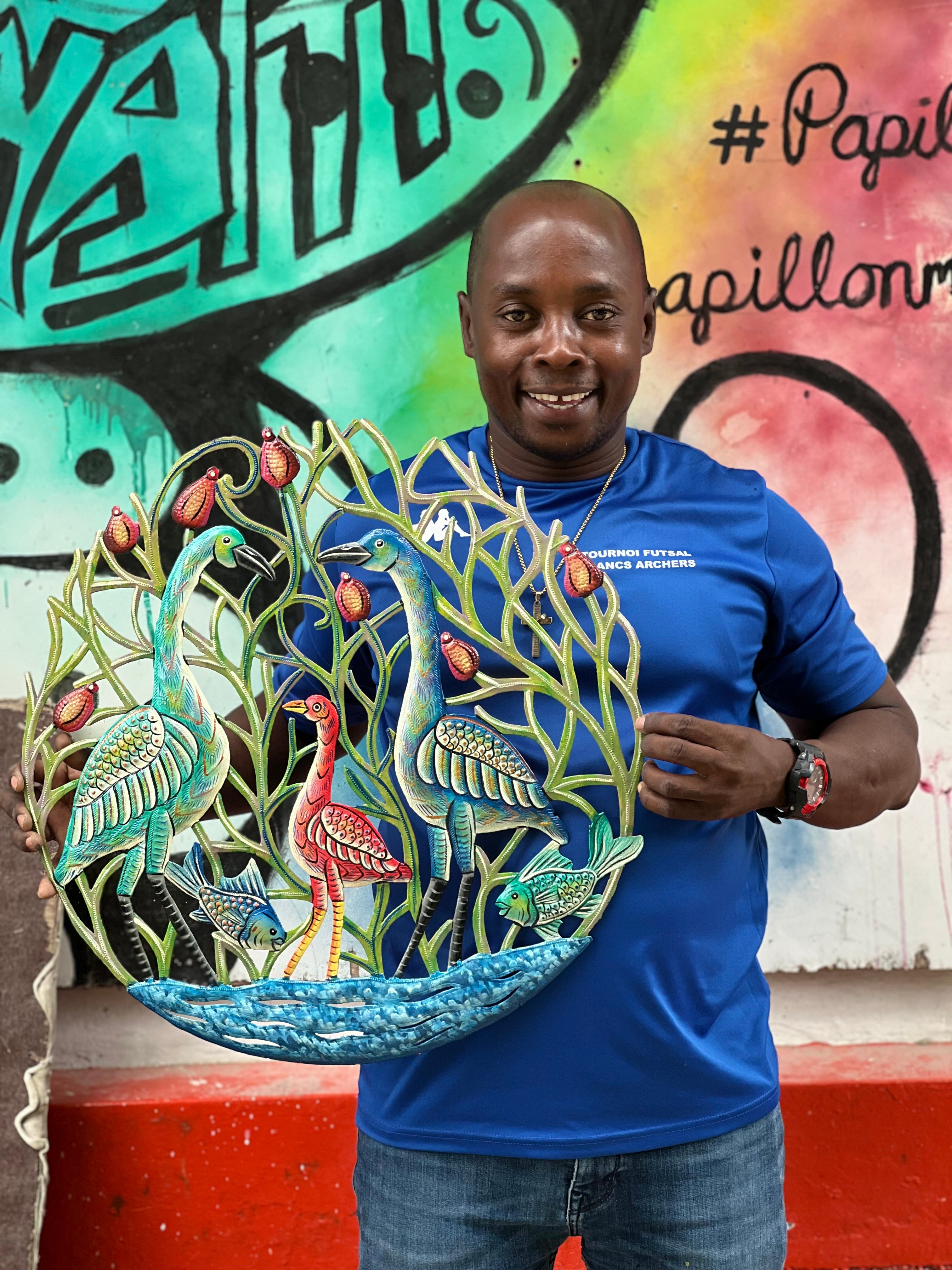 Colbert- Family Flamingos