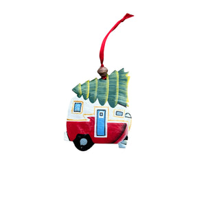 Trailer Holiday Christmas Ornament