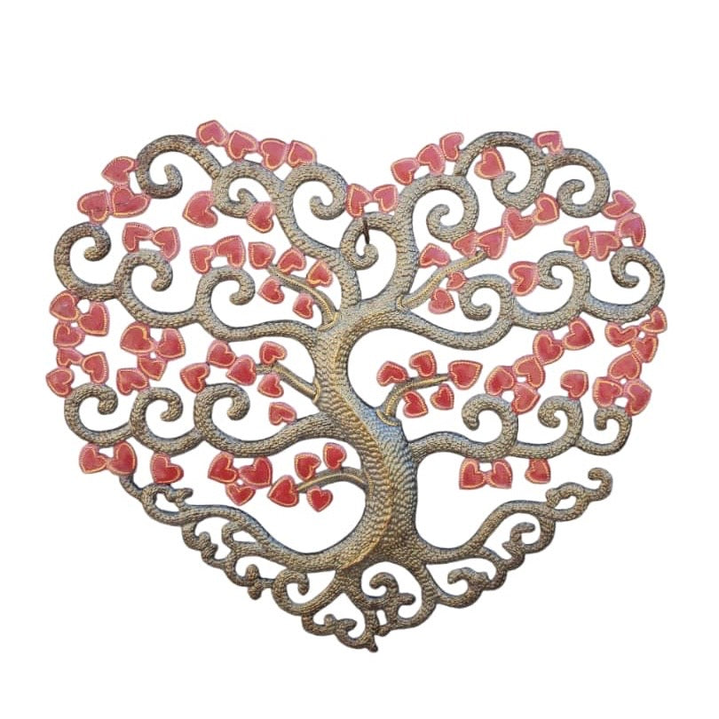 Orilien- Heart Tree With Red Leaf