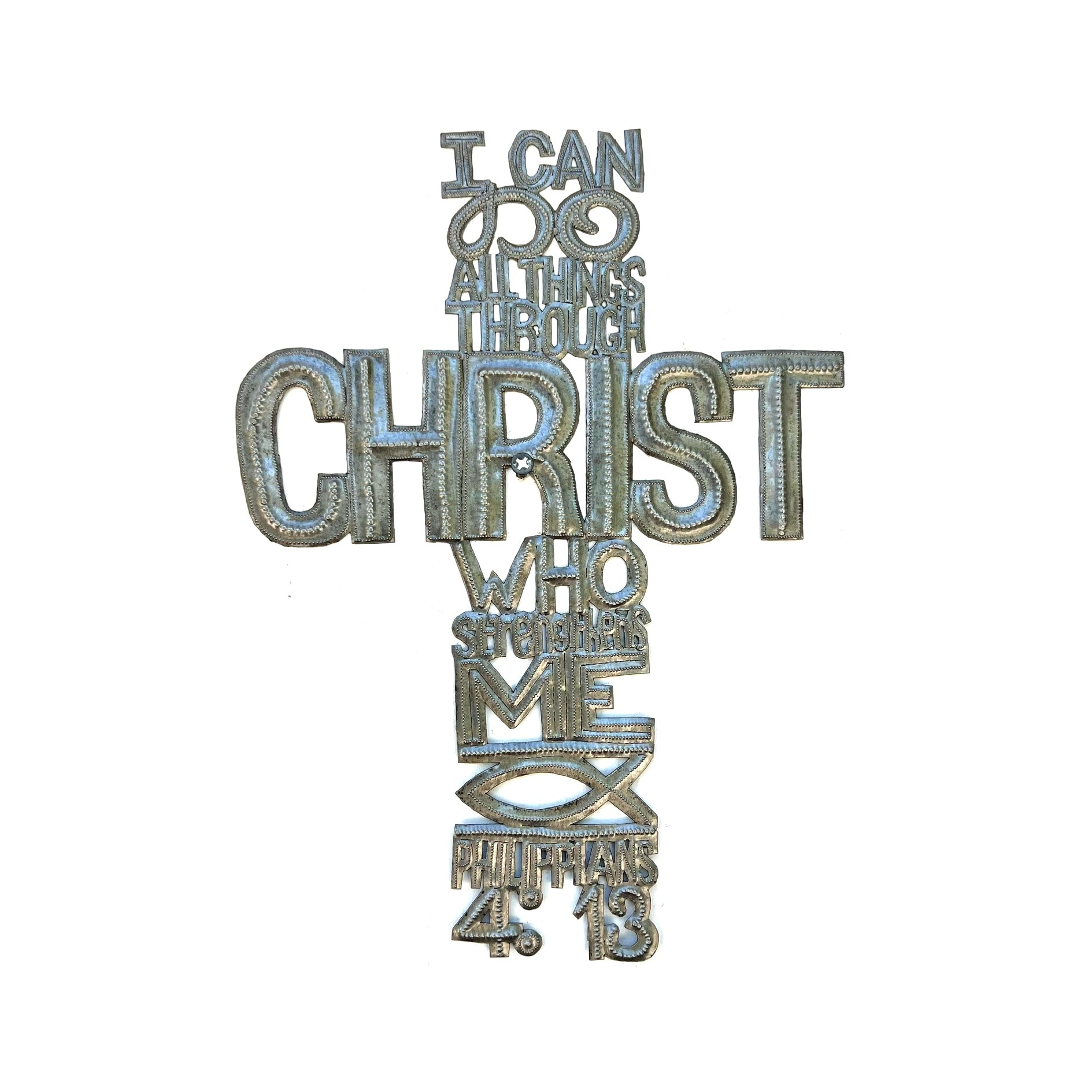 Philippians 4: 13 Cross #2