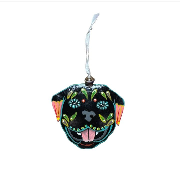 Thevenin- Head Dog Ornament #2