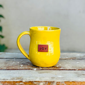 Handmade Word Mugs