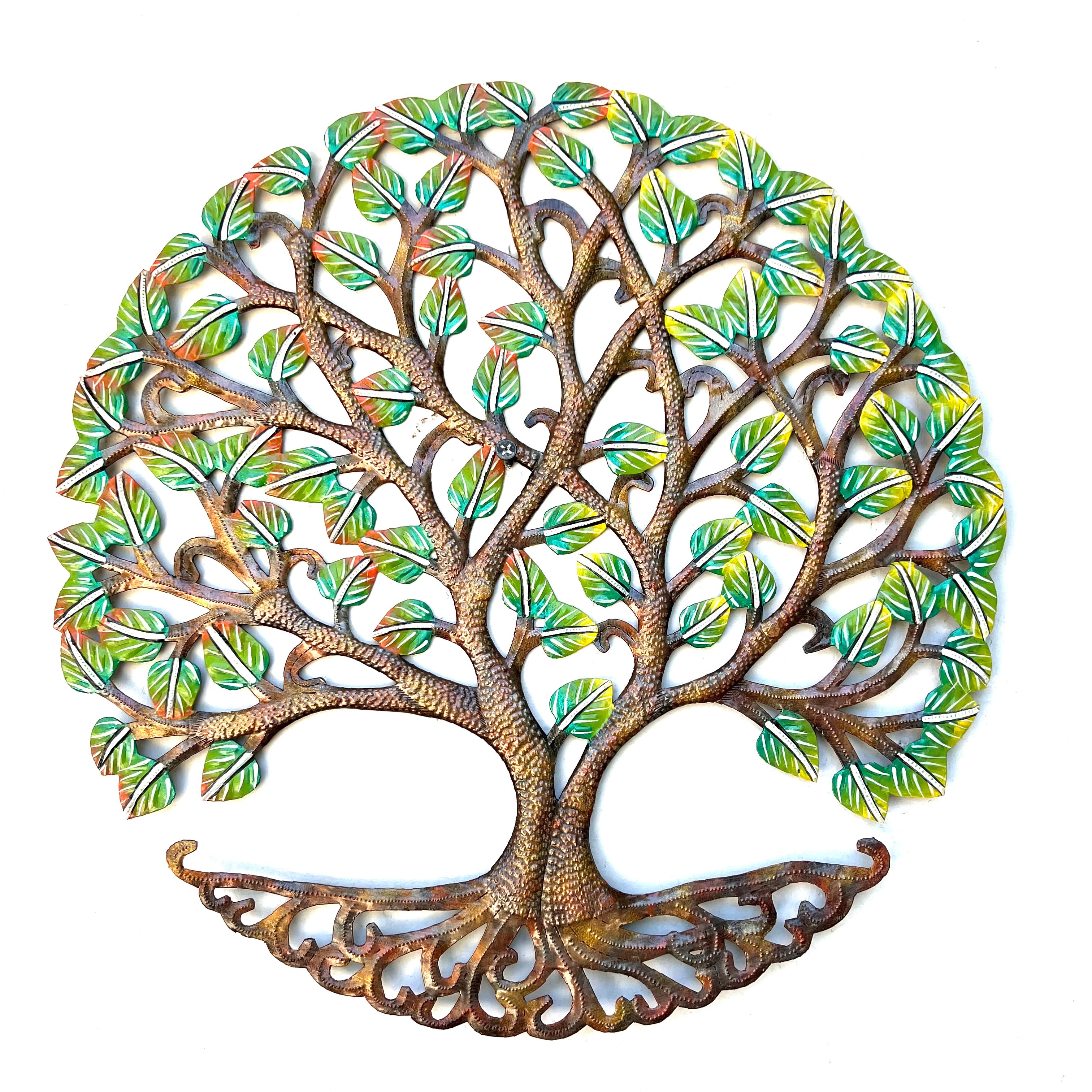 Jeff- Bronze & Green Leaf Tree