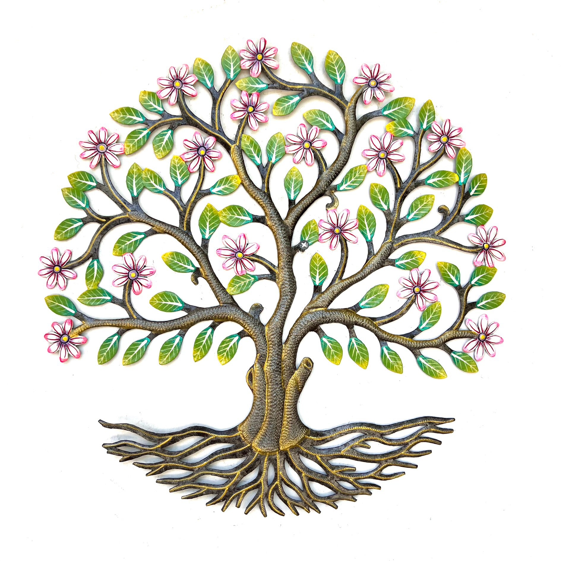 Lucson- Painted Tree And Green Leaf