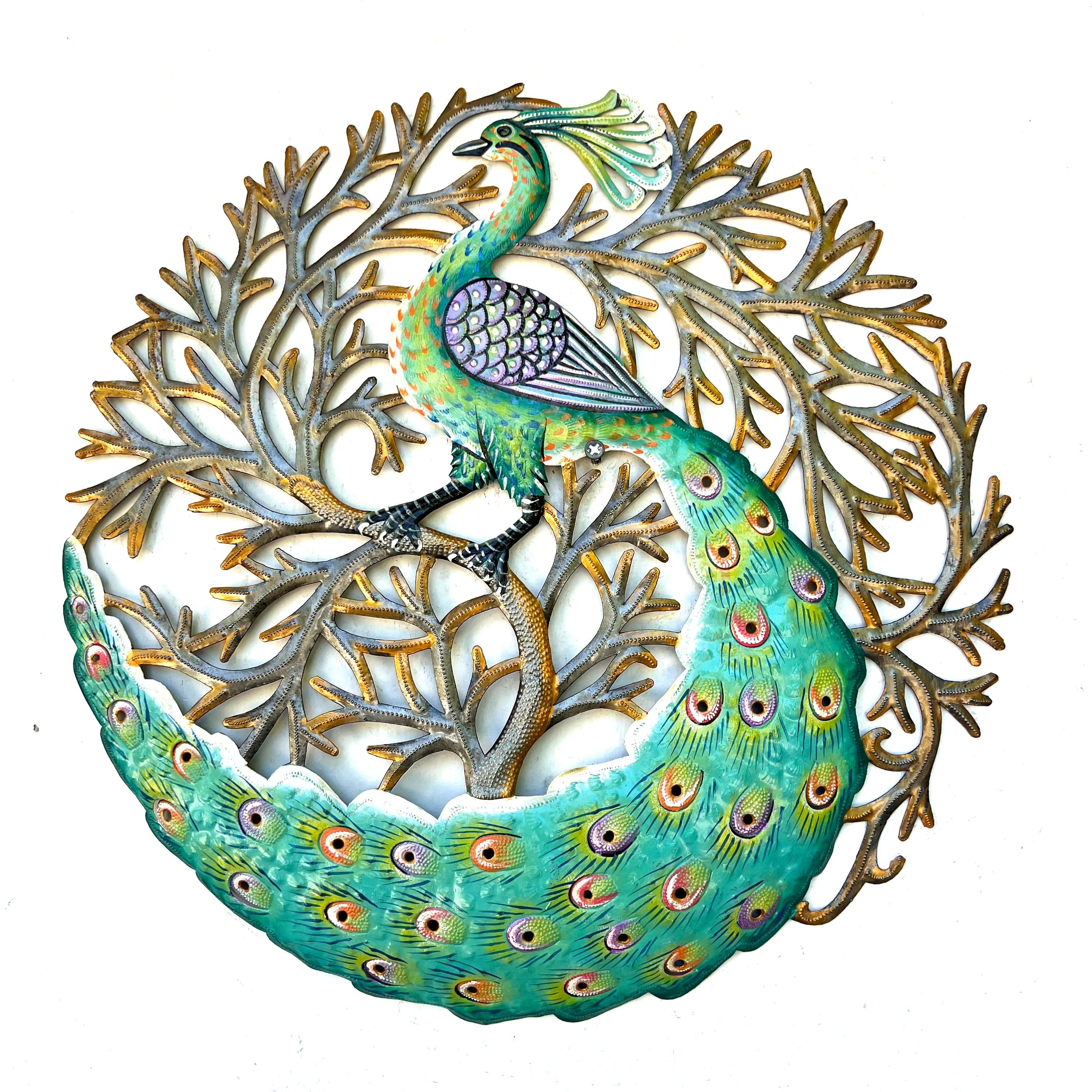 Dieudonne- Turquoise Peacock