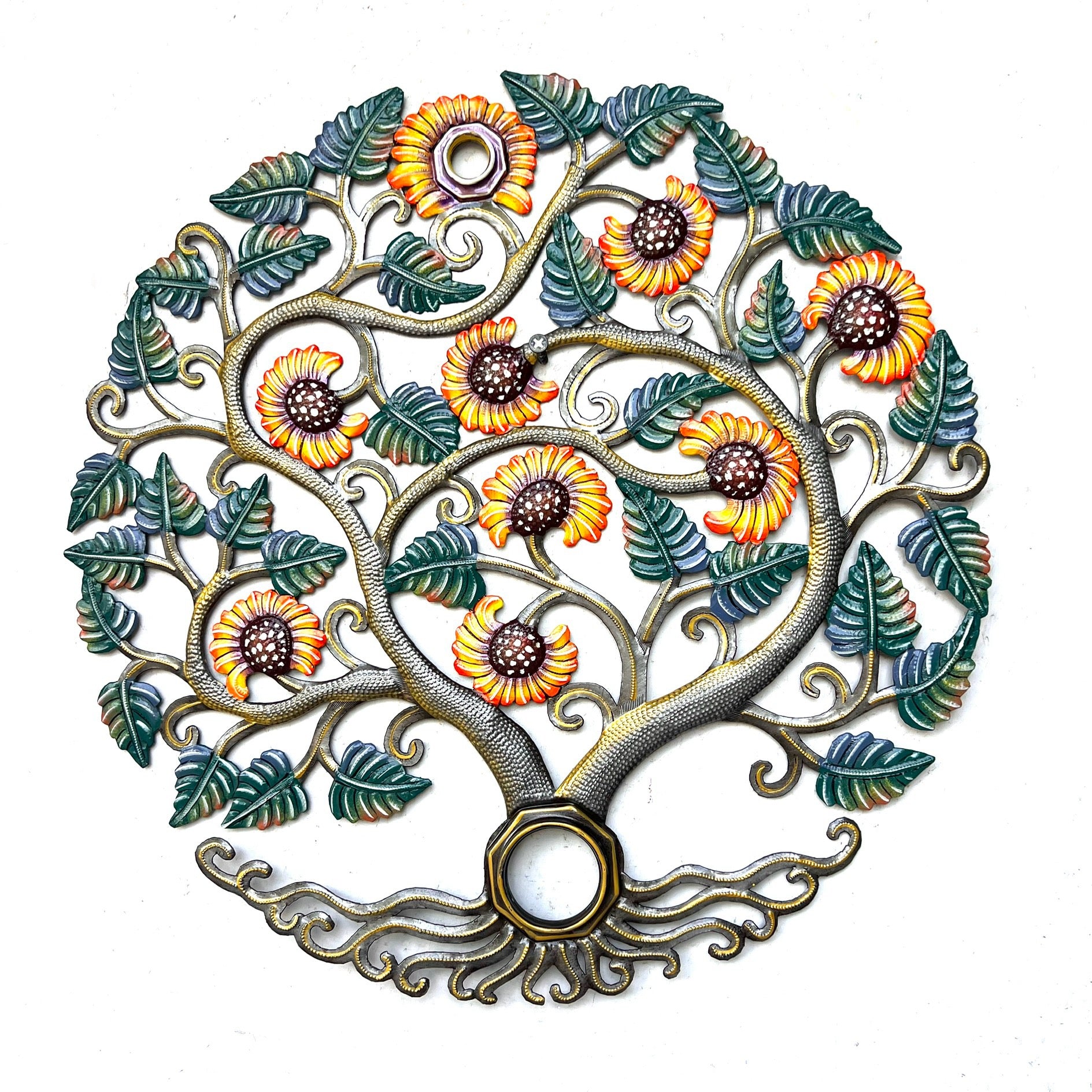 Antoine- Oil Top Drum Green Leaf Tree