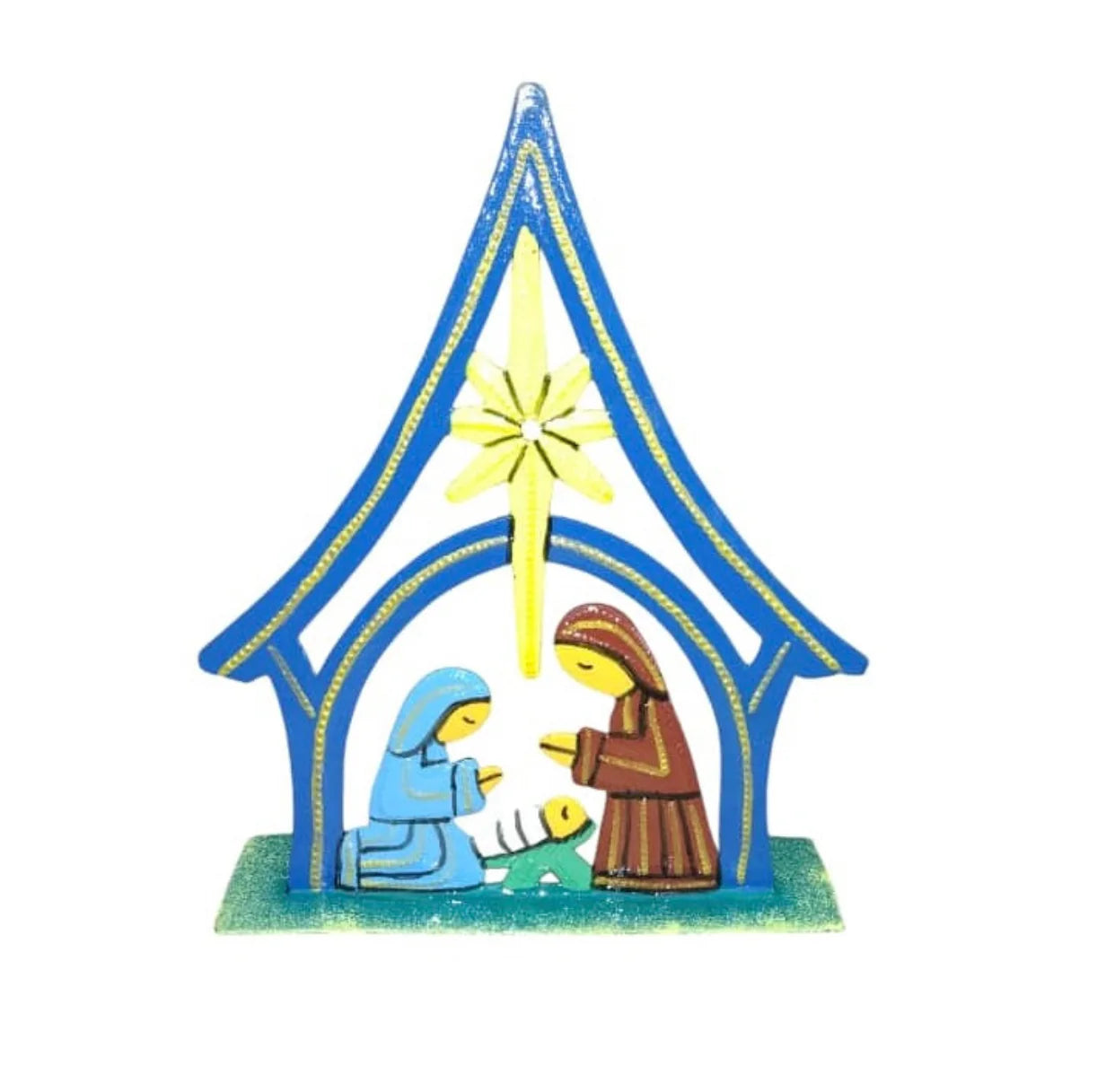 Grezil- Small Standing Nativity