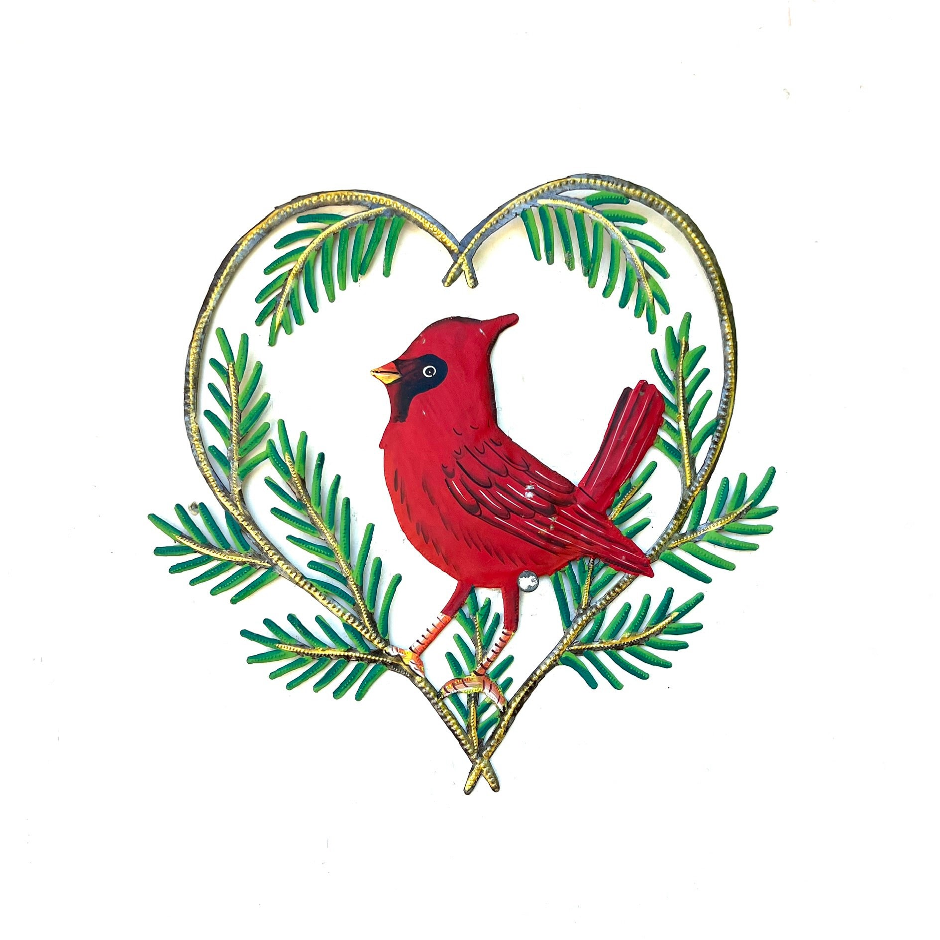 Heart Red Cardinal
