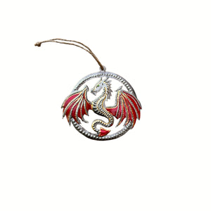 Orilien Dragon Red Wings Ornamet