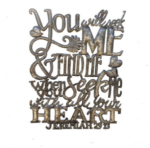 Nesmy- Jeremiah 29:13