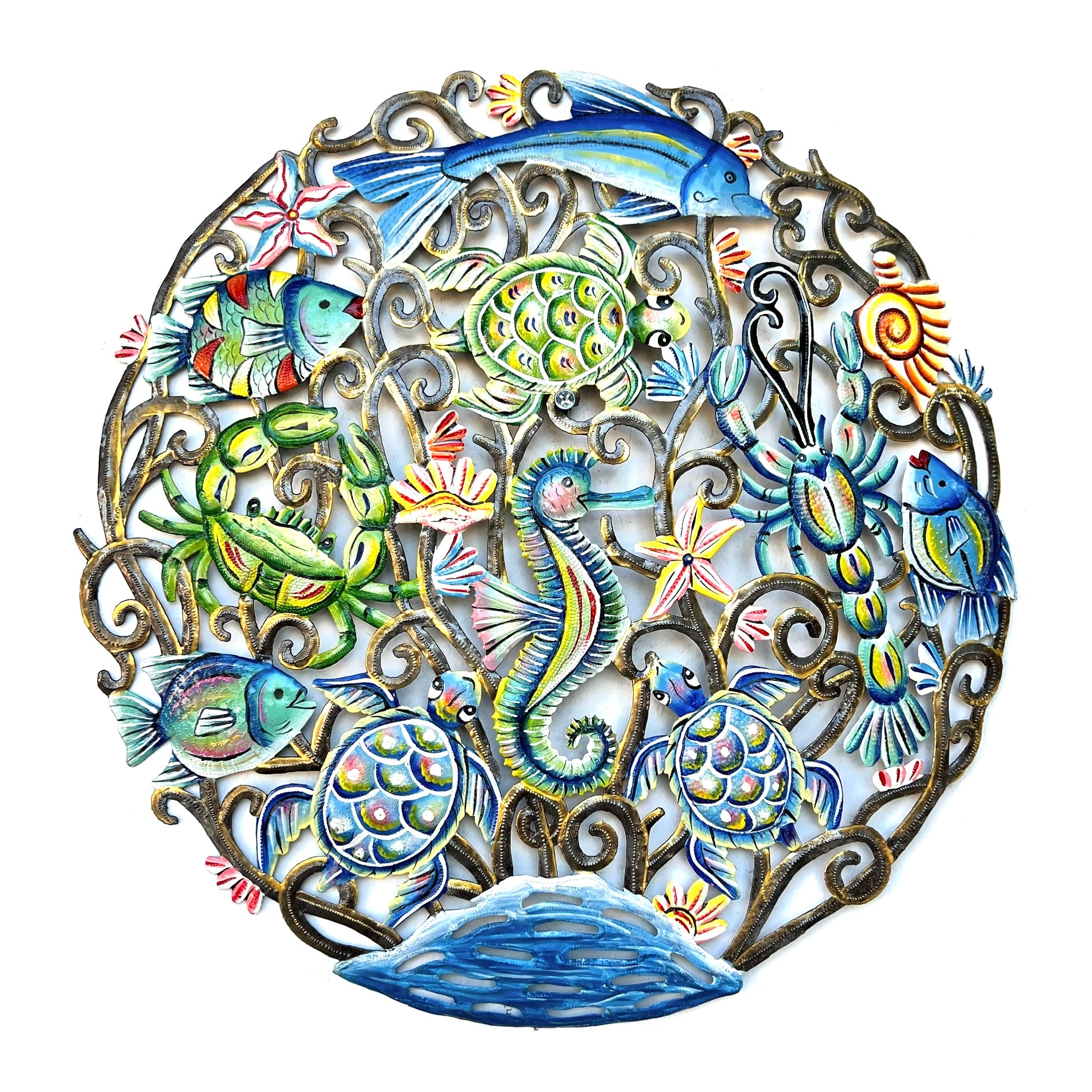 Jeff- Sea Life Metal Art