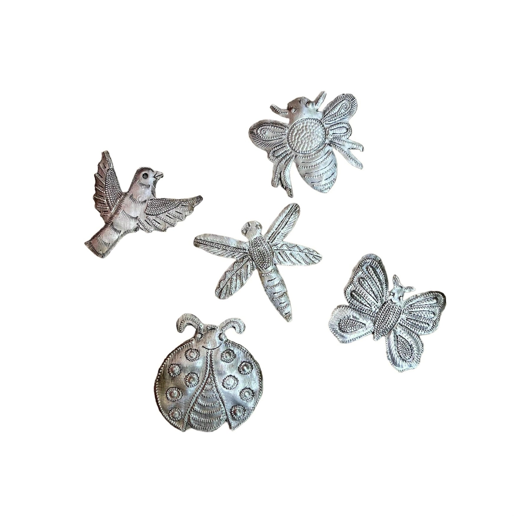 Roodlet- Set Of 5 Simple Magnets