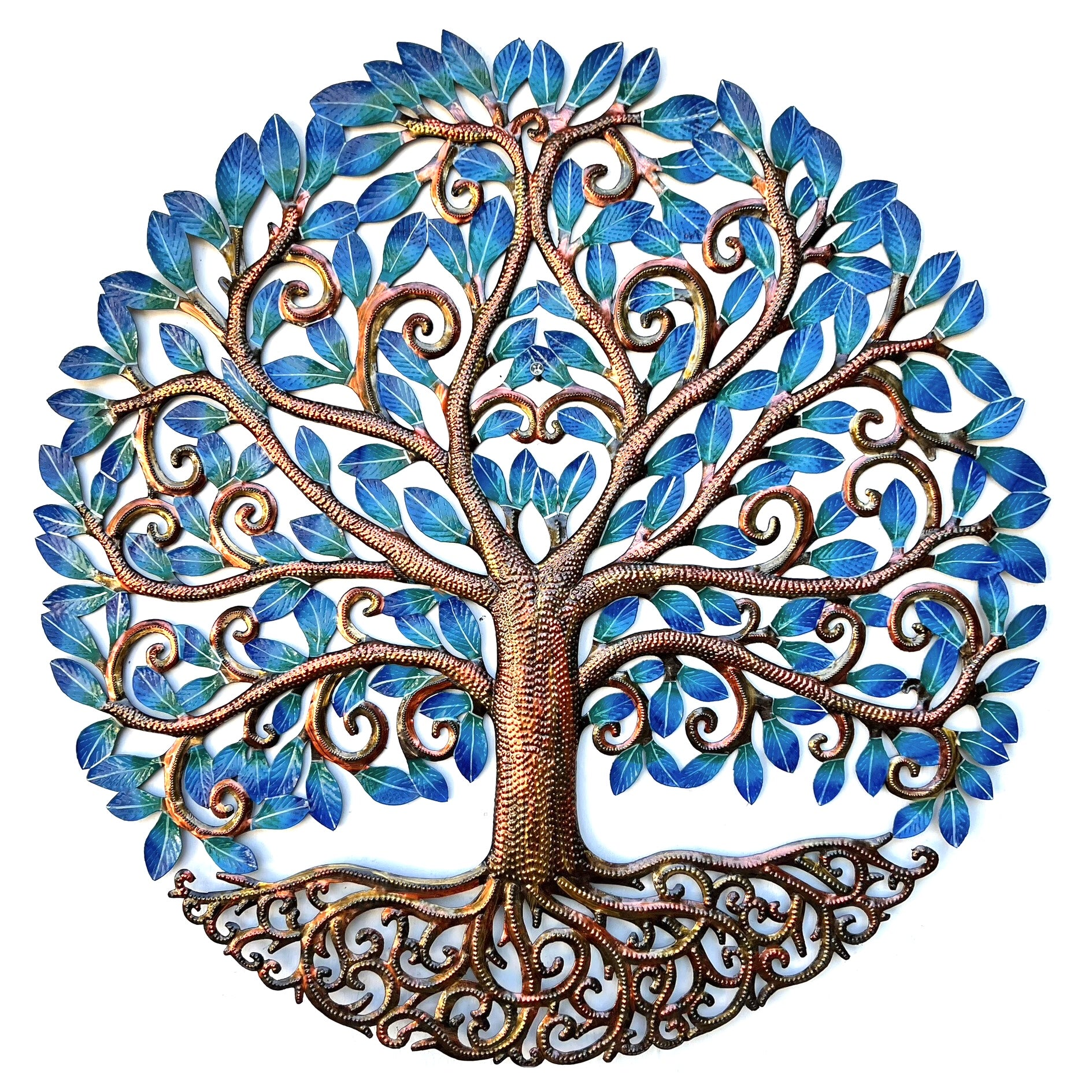 Jumbo- Bronze Painted Leaf Tree #2