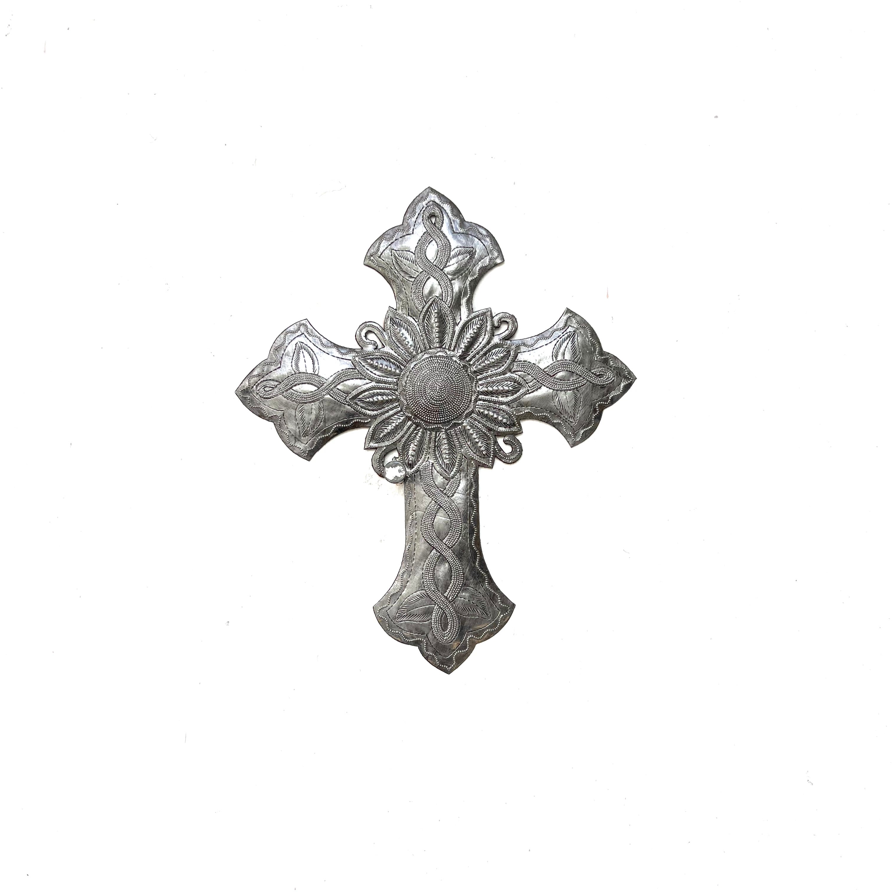 ZACKARIE- Flower Design Cross #2