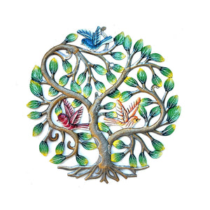 Derat- Green Leaf & Bird Tree