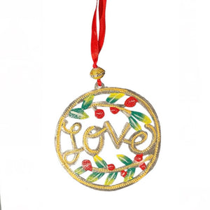 Circle Love Ornament