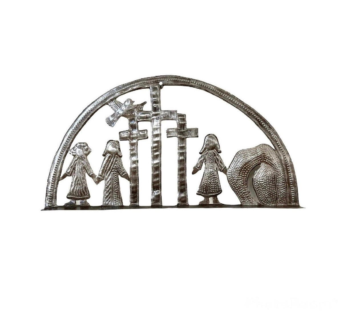 Roodlet- Woman at the Tomb- Brushed Metal
